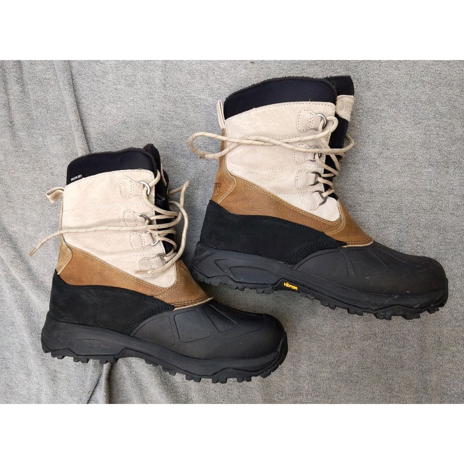 Duluth Trading Company Duluth Trading Boots Womens 11 42 Brown Leather Mid Calf Vibram Winter Snow Size US 11 / IT 41 - 2 Thumbnail