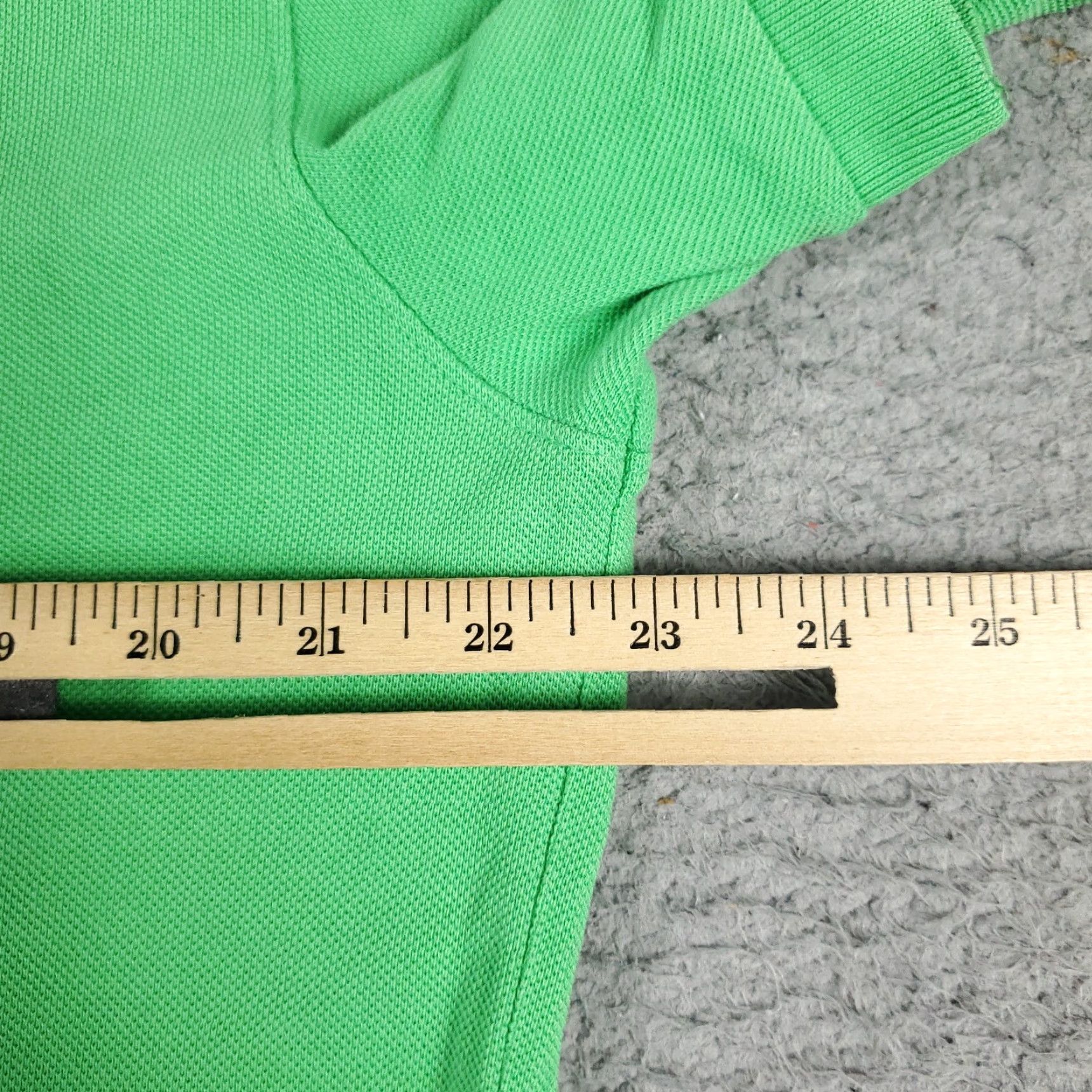 Nautica Nautica Polo Shirt Adult Medium Green Solid Casual Short Sleeve Mens Size US M / EU 48-50 / 2 - 6 Thumbnail