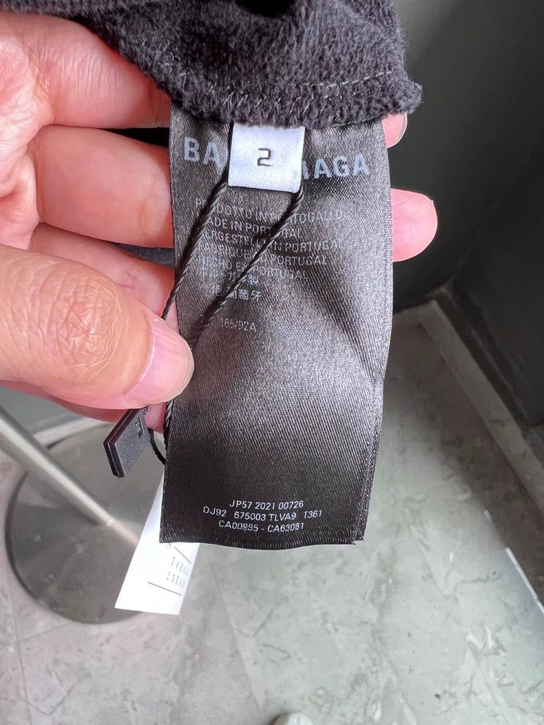 Balenciaga Balenciaga Black Hoodie Size US M / EU 48-50 / 2 - 4 Thumbnail