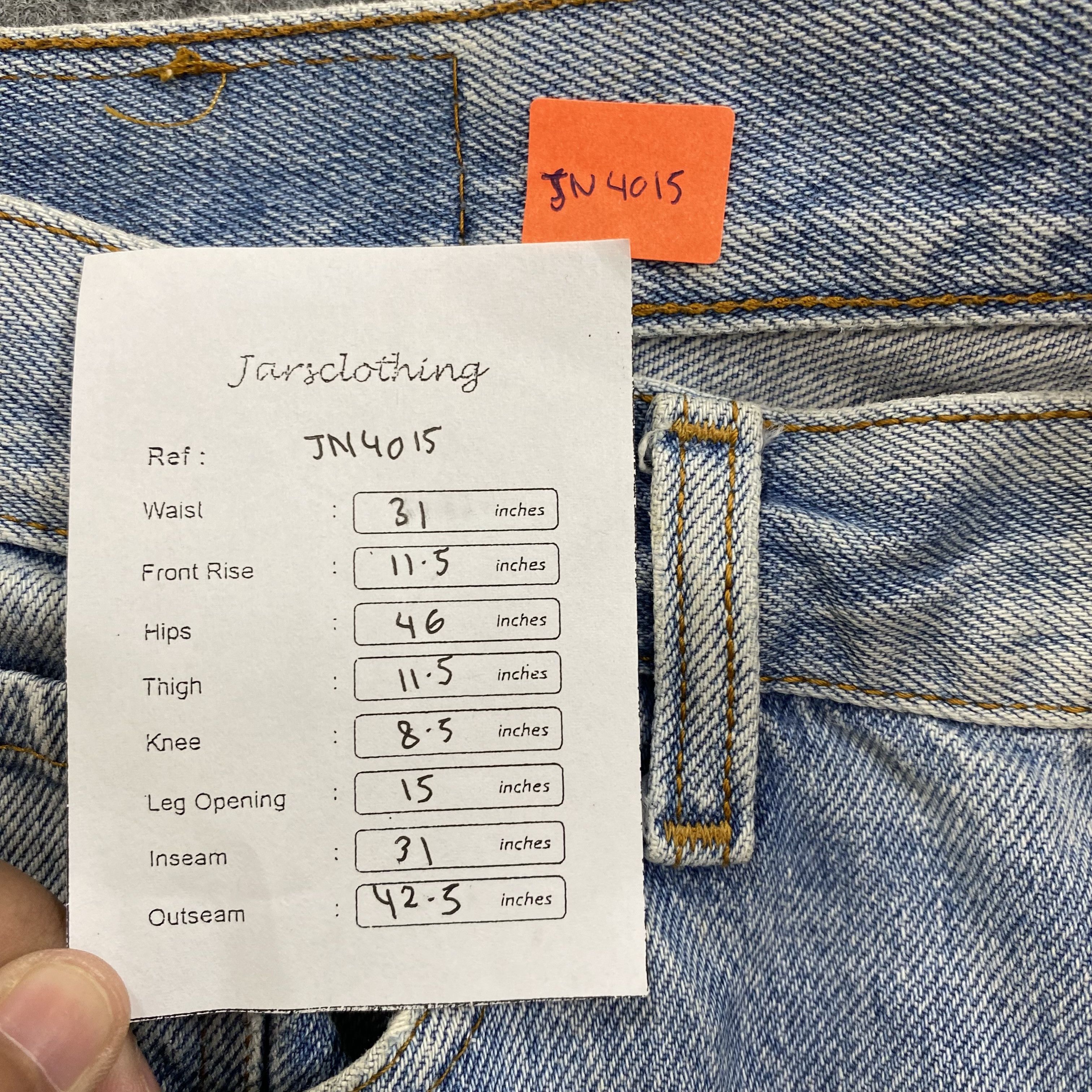 Levi's Vintage Clothing Levis Distressed Blue Vintage Jeans 31x31 Denim-JN4015 Size US 31 - 8 Thumbnail