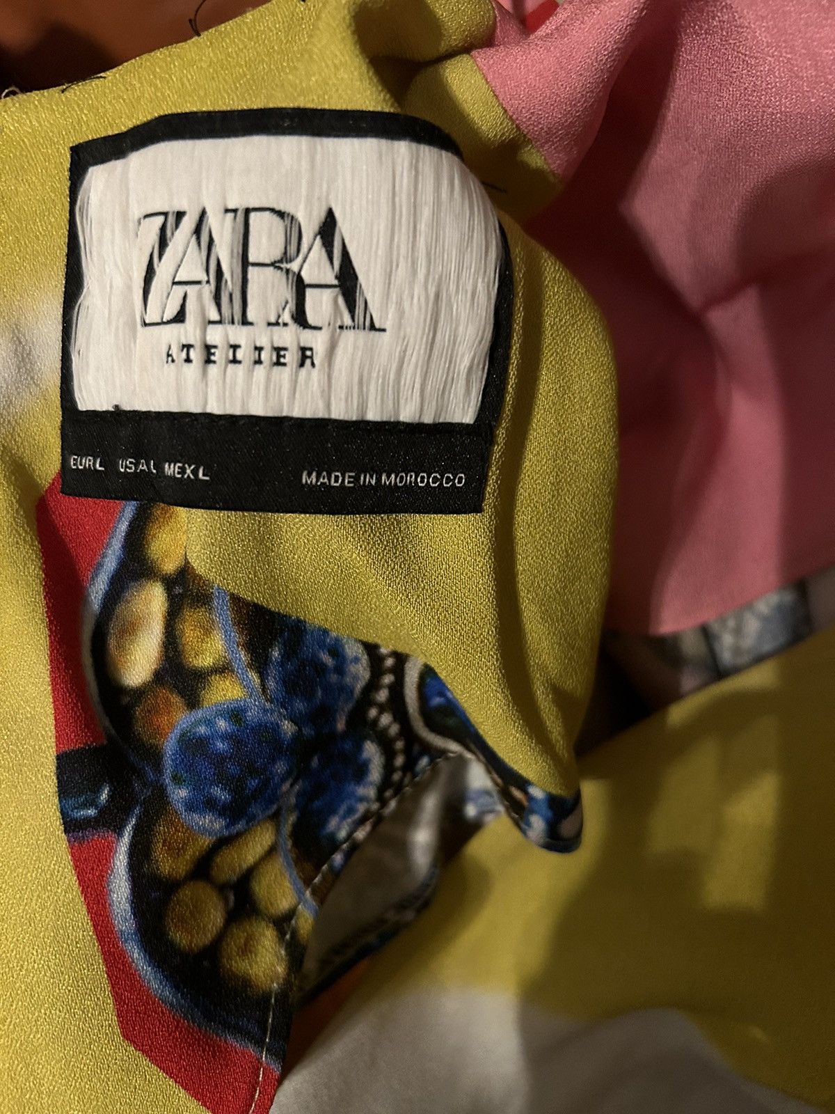 Zara Zara Jewel printed dress Size L / US 10 / IT 46 - 3 Thumbnail