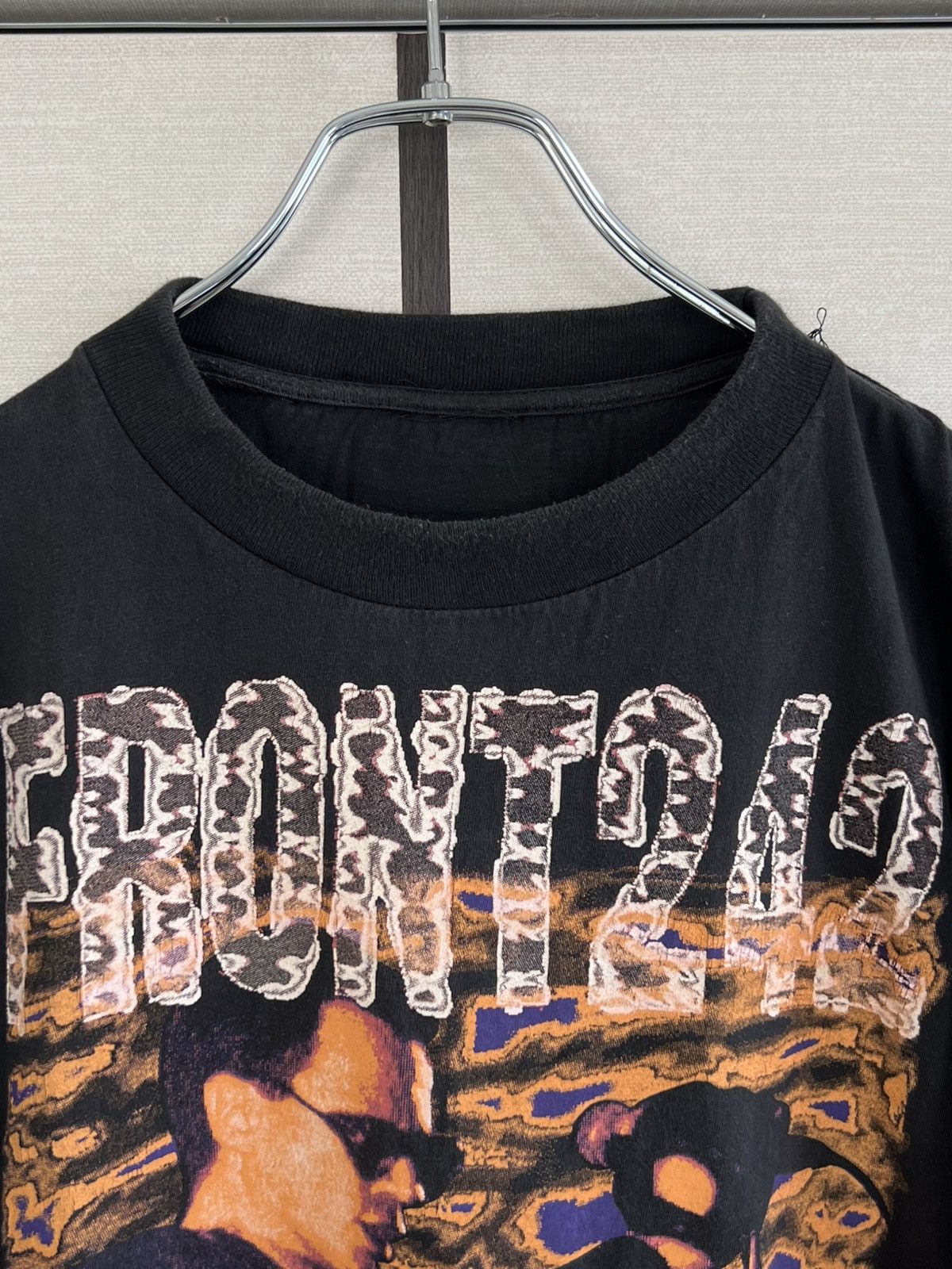 Band Tees 90’s FRONT 242 EBM music band tee Size US XL / EU 56 / 4 - 3 Thumbnail