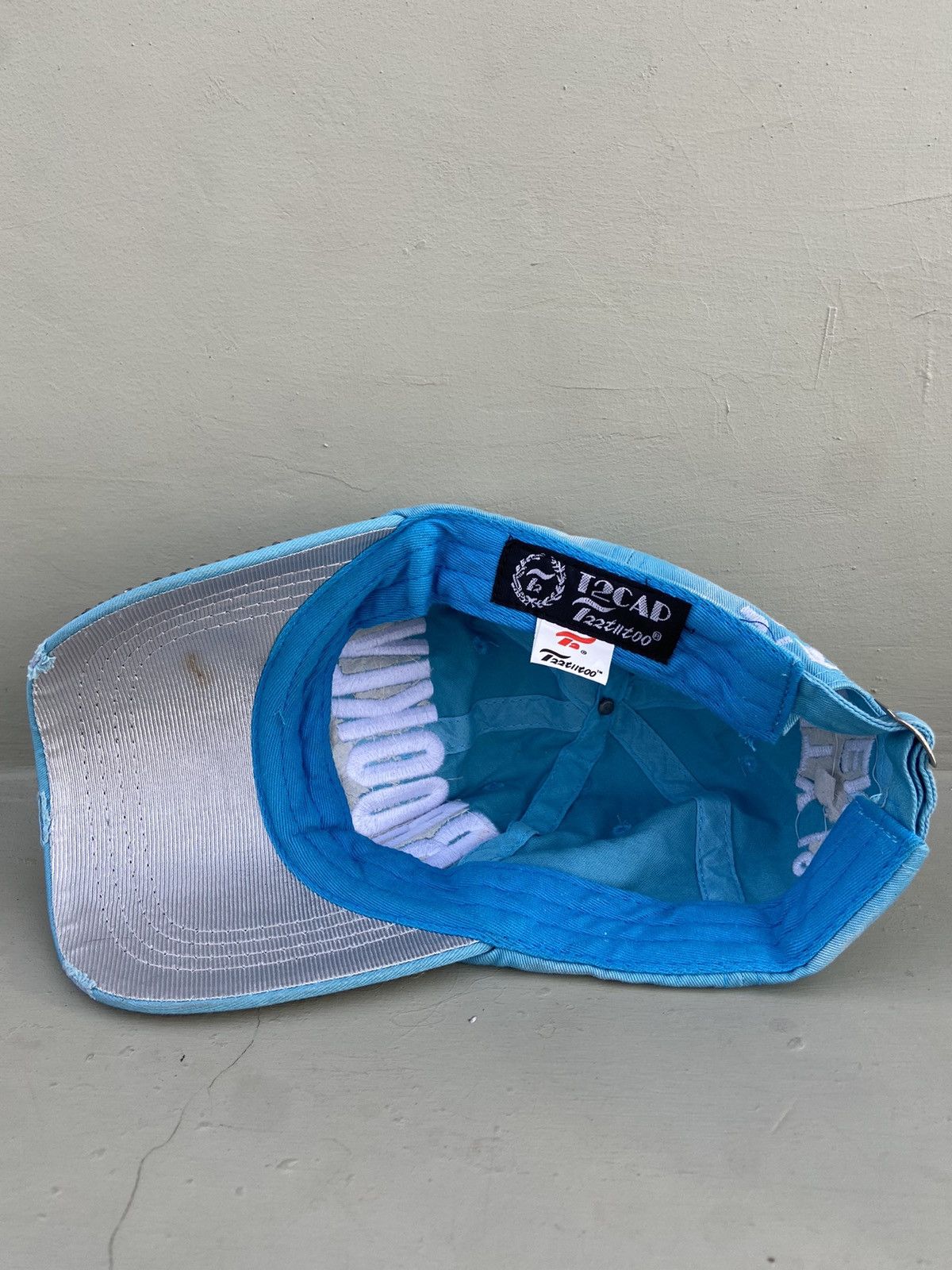 If Six Was Nine 2000s t2cap brooklyn denim hat blue washed Size ONE SIZE - 9 Thumbnail