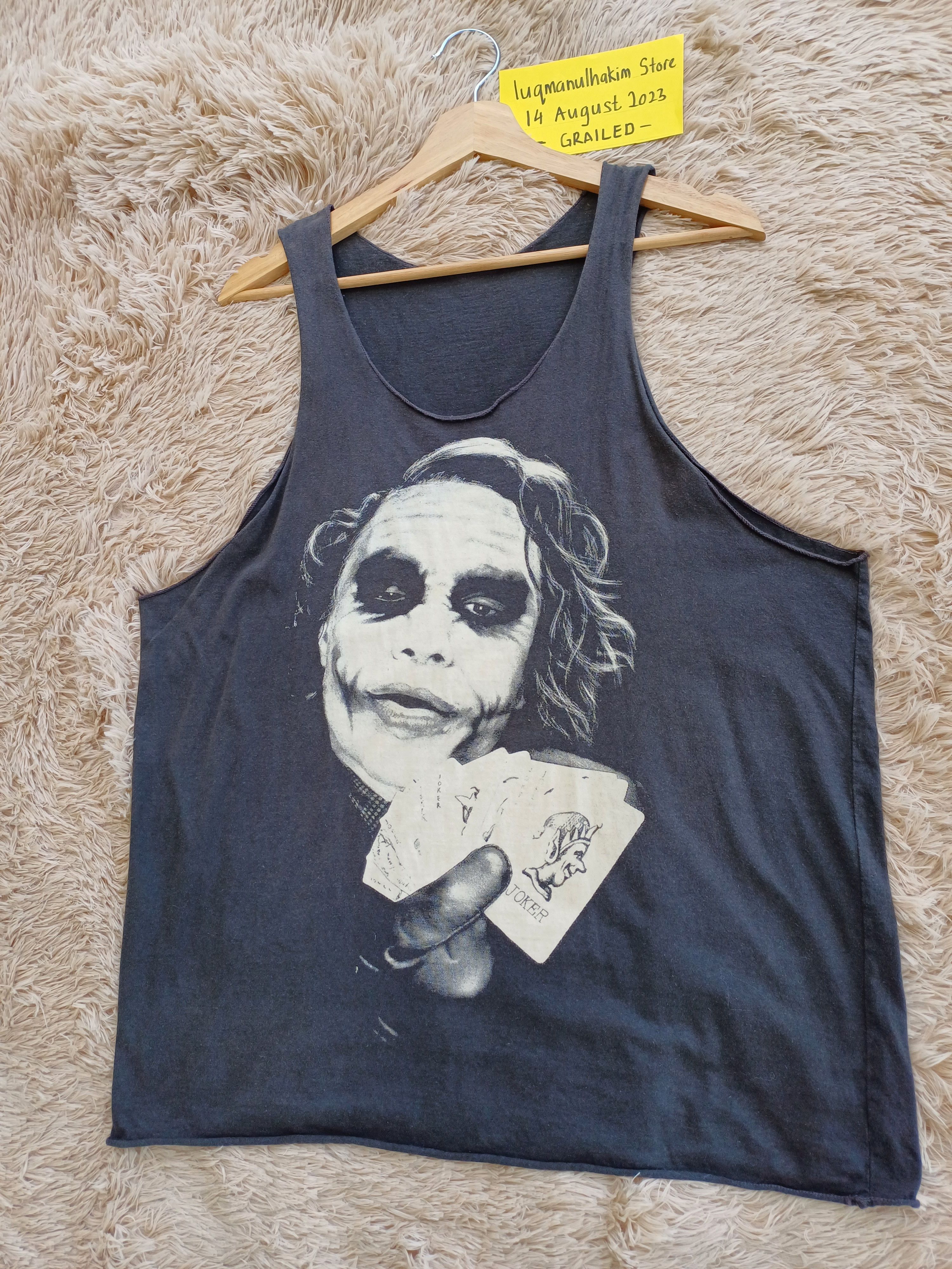 DC Comics Rare Vintage Joker Face Singlet Size US L / EU 52-54 / 3 - 3 Thumbnail