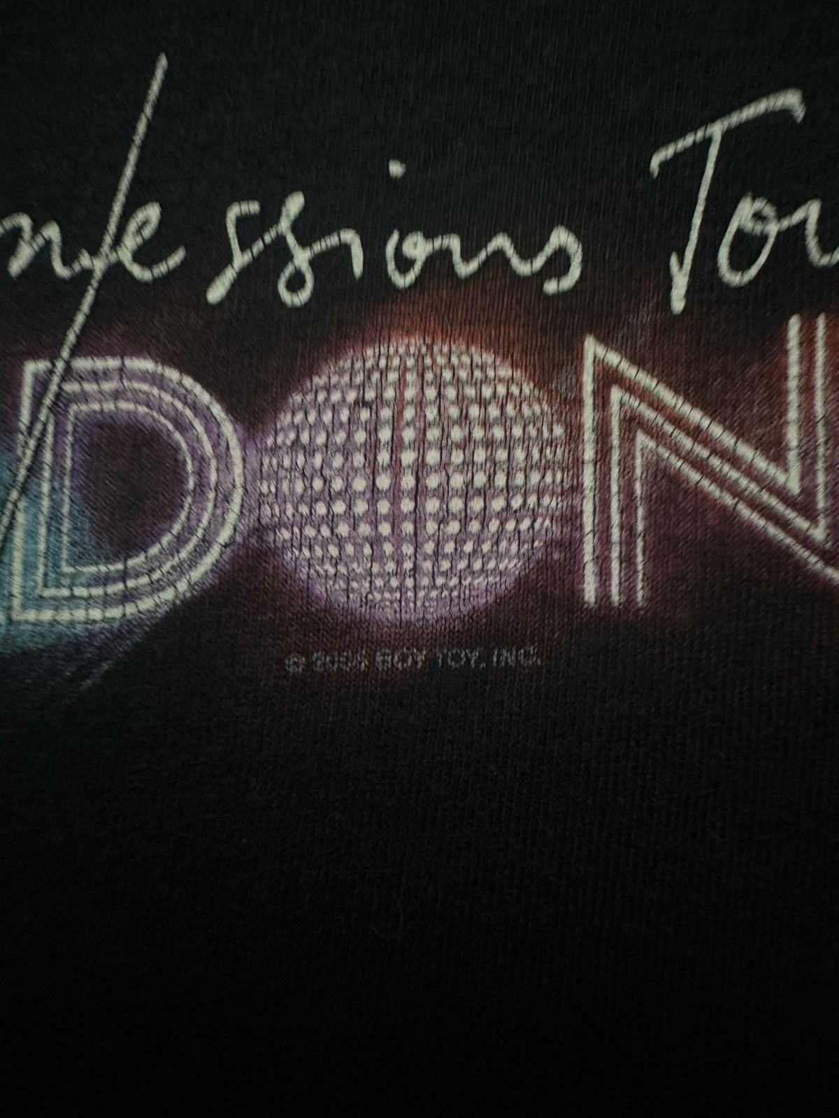 Vintage Madonna Dancing Queen Tour T shirt Size US XL / EU 56 / 4 - 7 Thumbnail