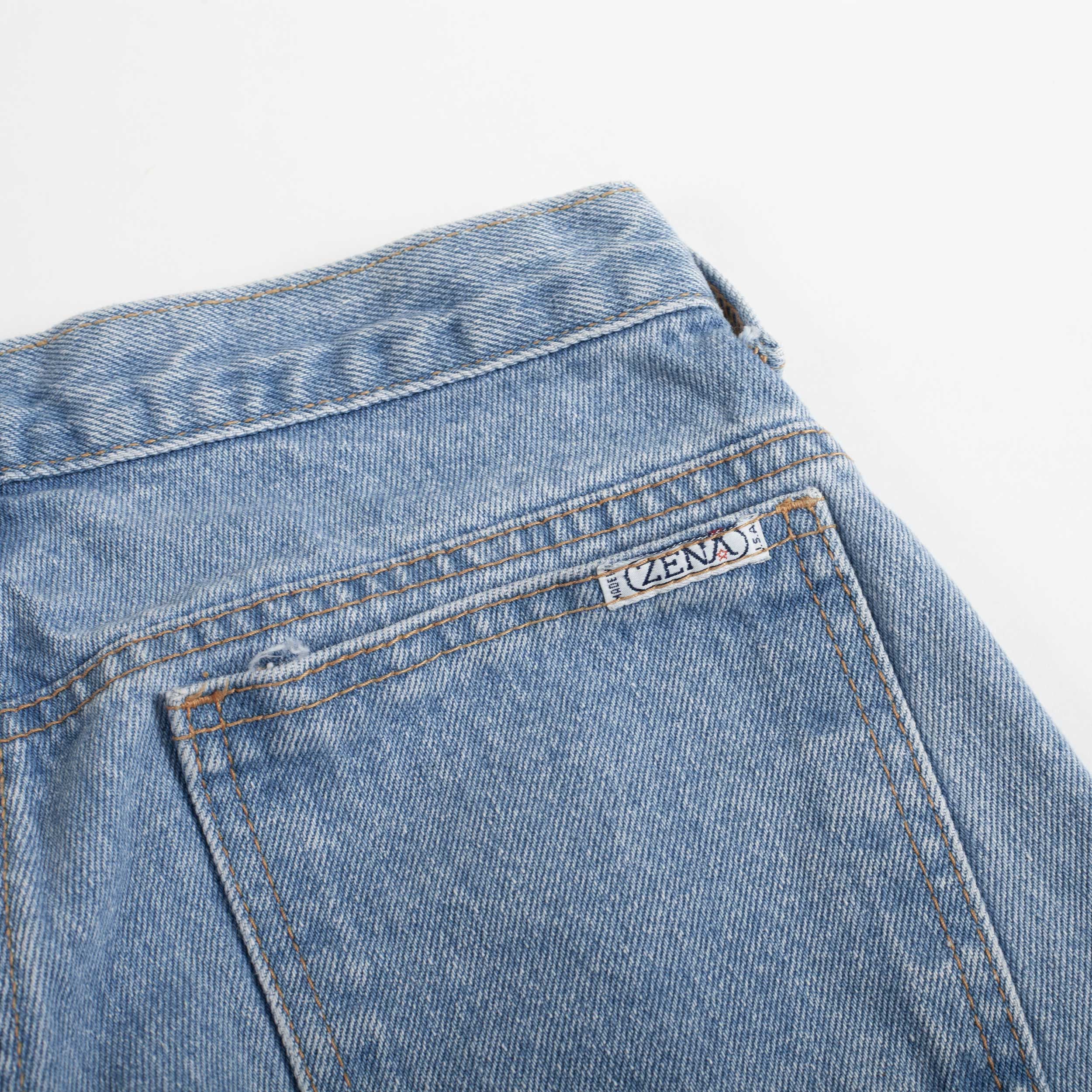 Other Vintage 90s High Waisted Painted Mom Jeans 26'' (26x32) Size 26" / US 2 / IT 38 - 10 Thumbnail