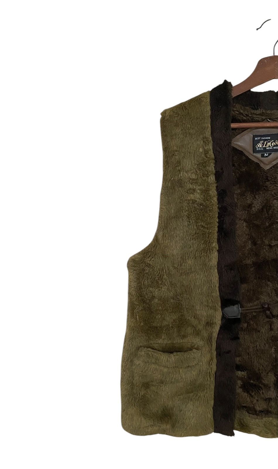Japanese Brand × Vintage Vintage Japaanese Brand Fur Vest 1990s Size US M / EU 48-50 / 2 - 5 Thumbnail