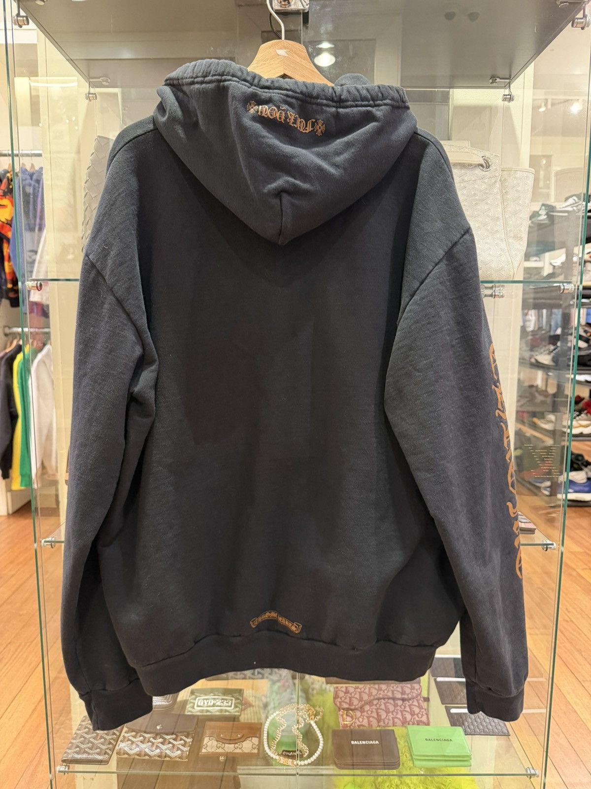 Chrome Hearts Chrome Hearts Eyechart Hoodie - Black/Brown Size US XL / EU 56 / 4 - 2 Thumbnail
