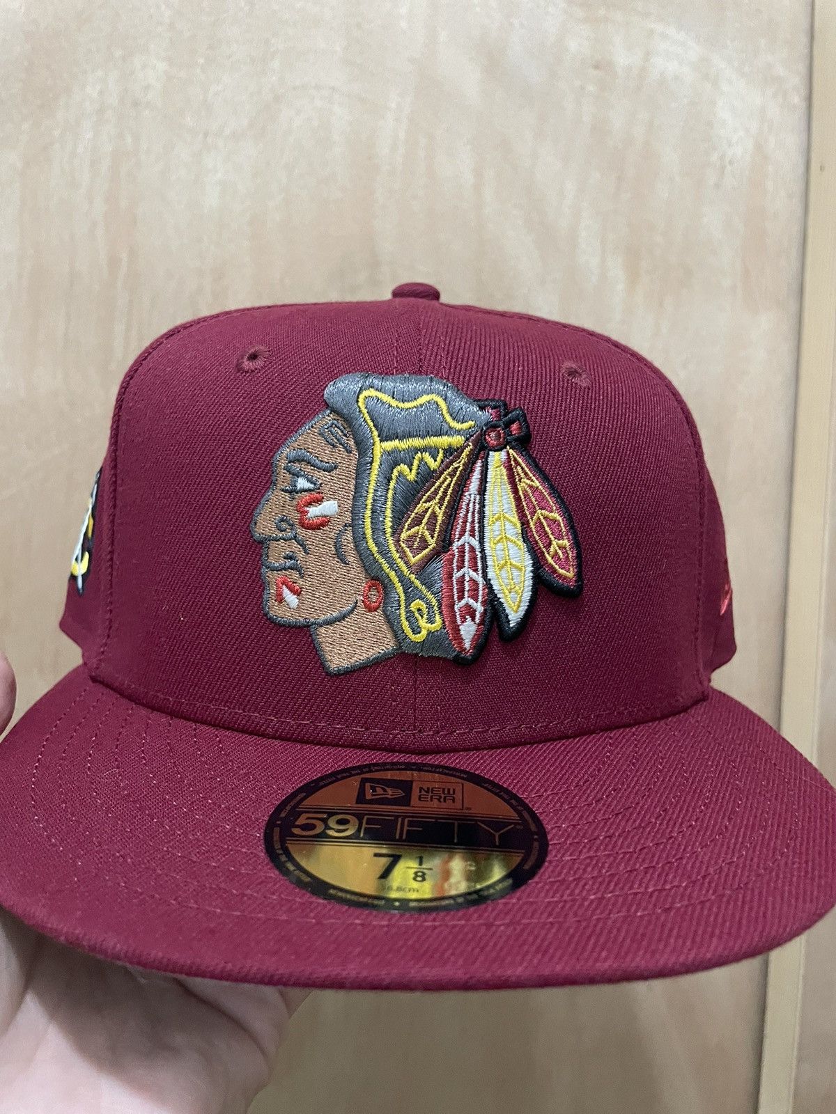 New Era Chicago blackhawks new era fitted size 7 1/8 brand new Size ONE SIZE - 2 Thumbnail