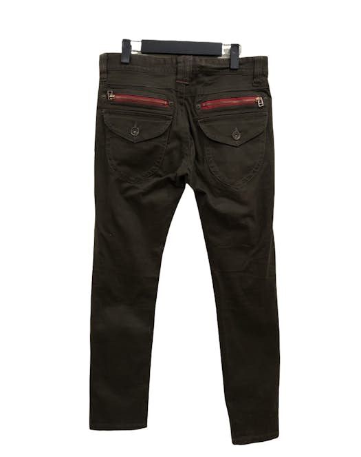 Japanese Brand Japanese Brand Multizipper Rock Casual pant Size US 33 - 3 Thumbnail