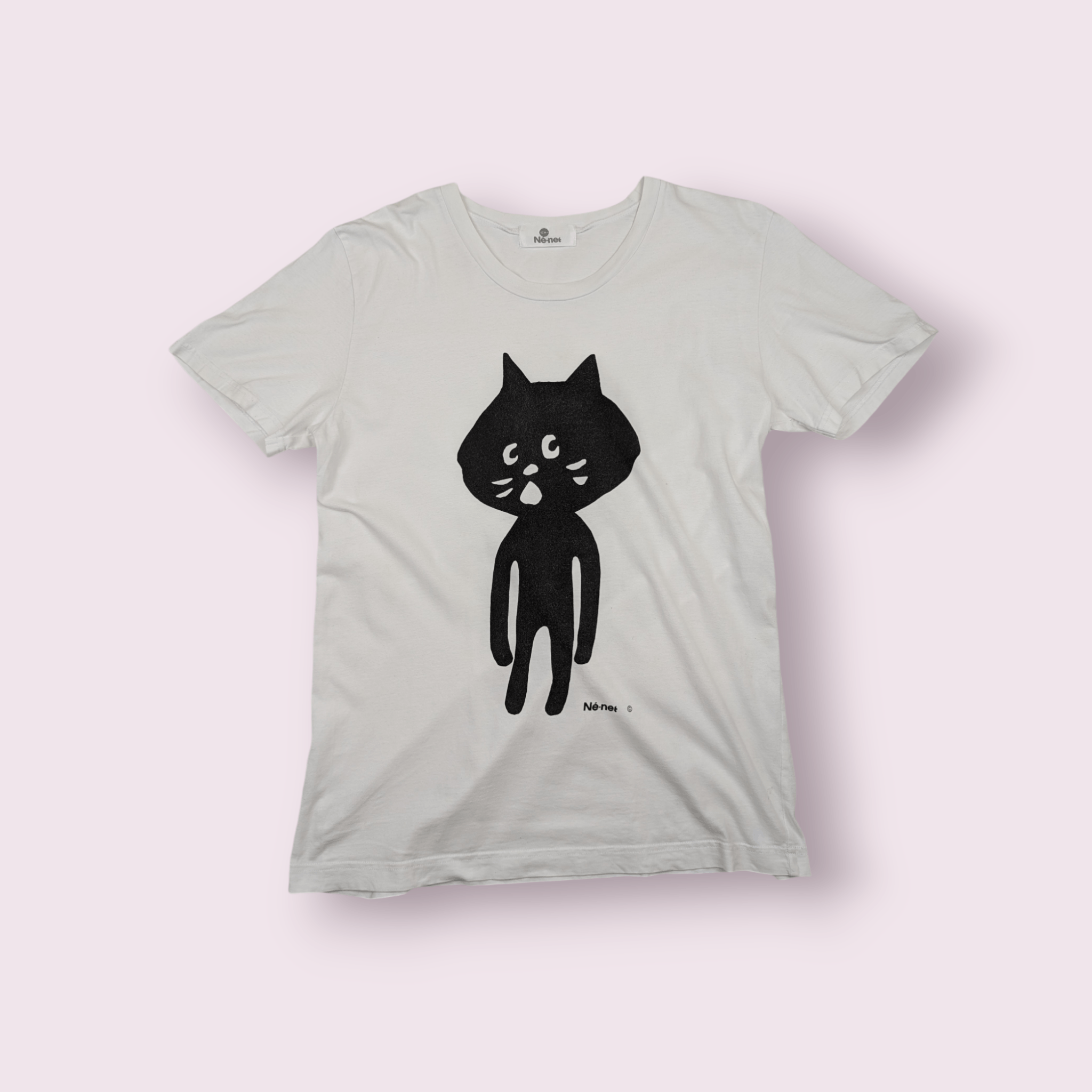 Ne-Net NE-NET Issey Miyake Cute Cat T-Shirt Kazuaki Takashima Size US M / EU 48-50 / 2 - 1 Thumbnail