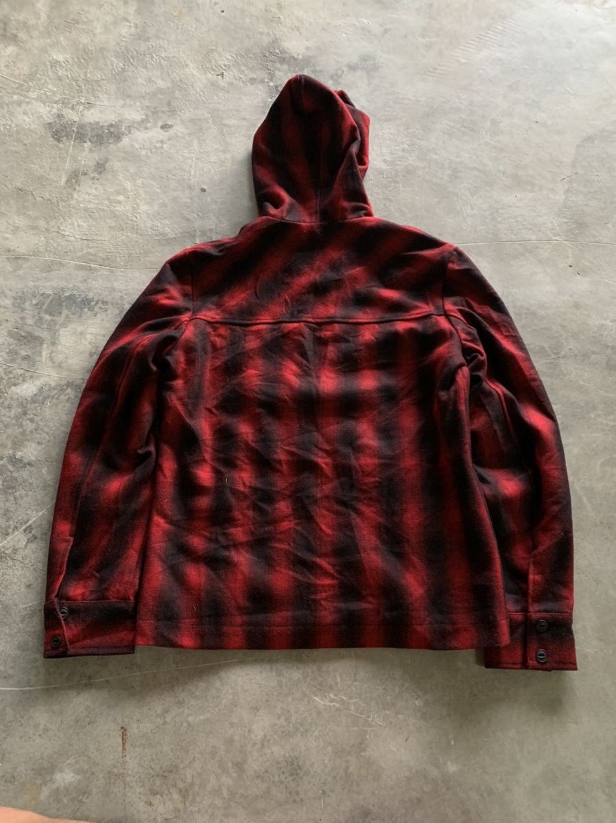 20471120 291295 hoodie wool flannel double way full zipper punk Size US M / EU 48-50 / 2 - 11 Thumbnail