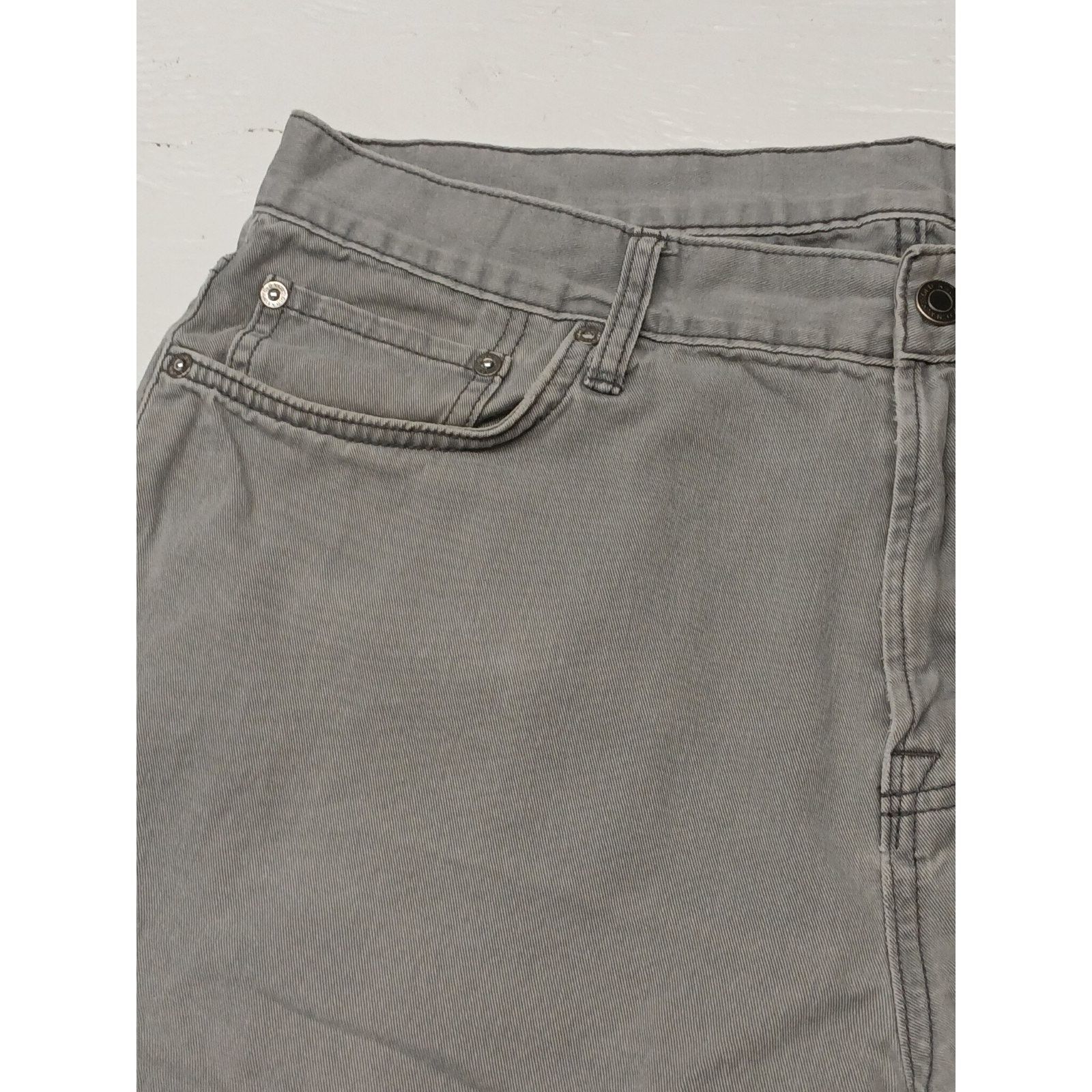 Other Unbranded (36x32) Gray Boot Cut Relaxed Denim Jeans Size US 36 / EU 52 - 9 Thumbnail