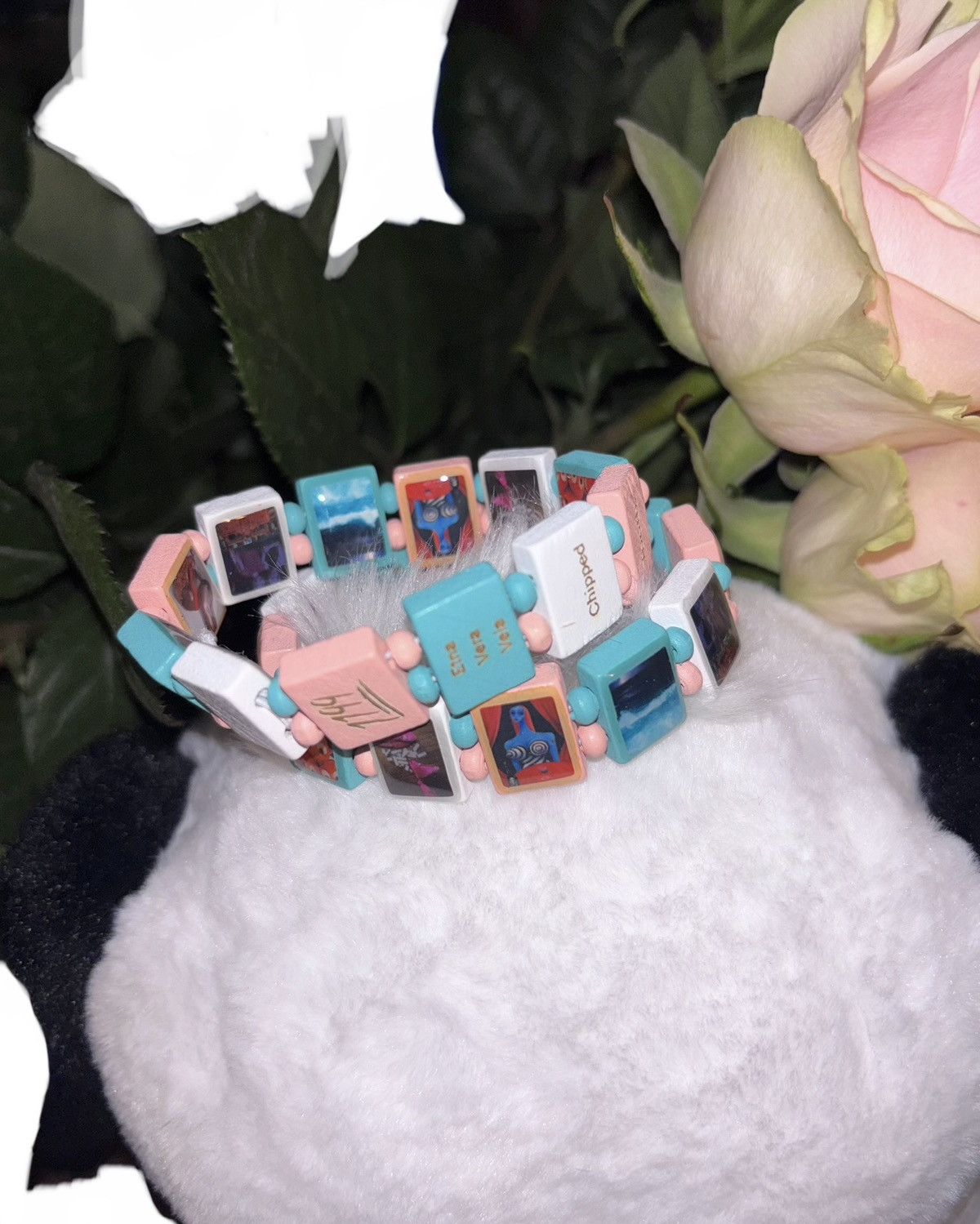 Other Fakemink x Bazo 1199 FM Pink Pastel Bracelet | 1 Available Size ONE SIZE - 11 Thumbnail
