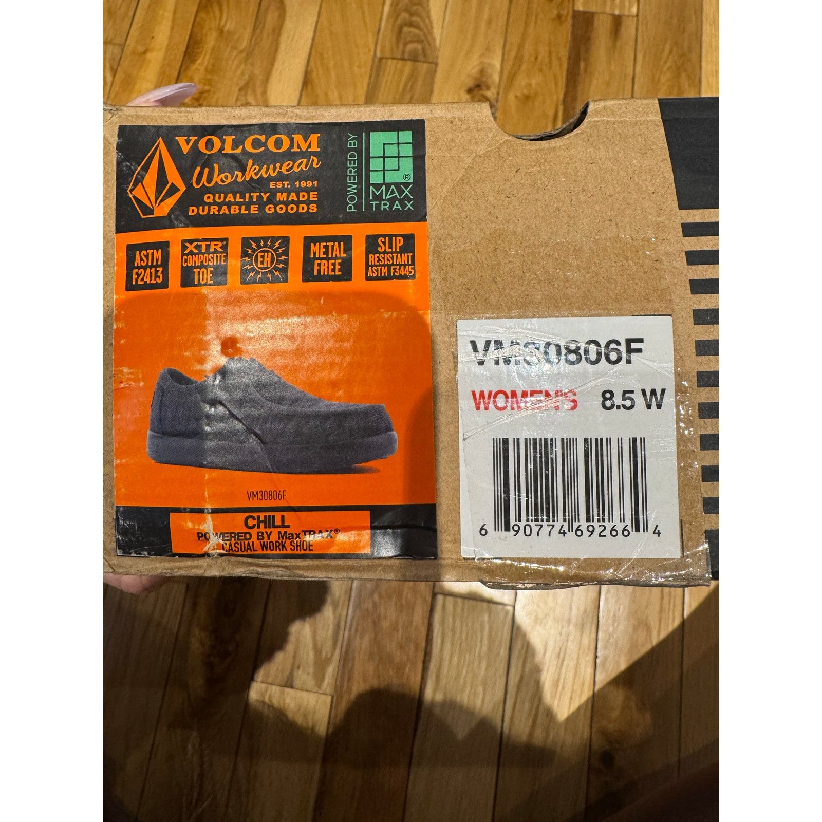 Volcom VOLCOM CHILL SAFETY TOE SLIP RESISTANT SNEAKERS M 7 / W 8.5 Size US 8.5 / IT 38.5 - 4 Thumbnail