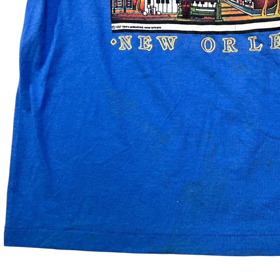 Vintage Vintage 90s New Orleans Jazz tee Size US XL / EU 56 / 4 - 6 Thumbnail