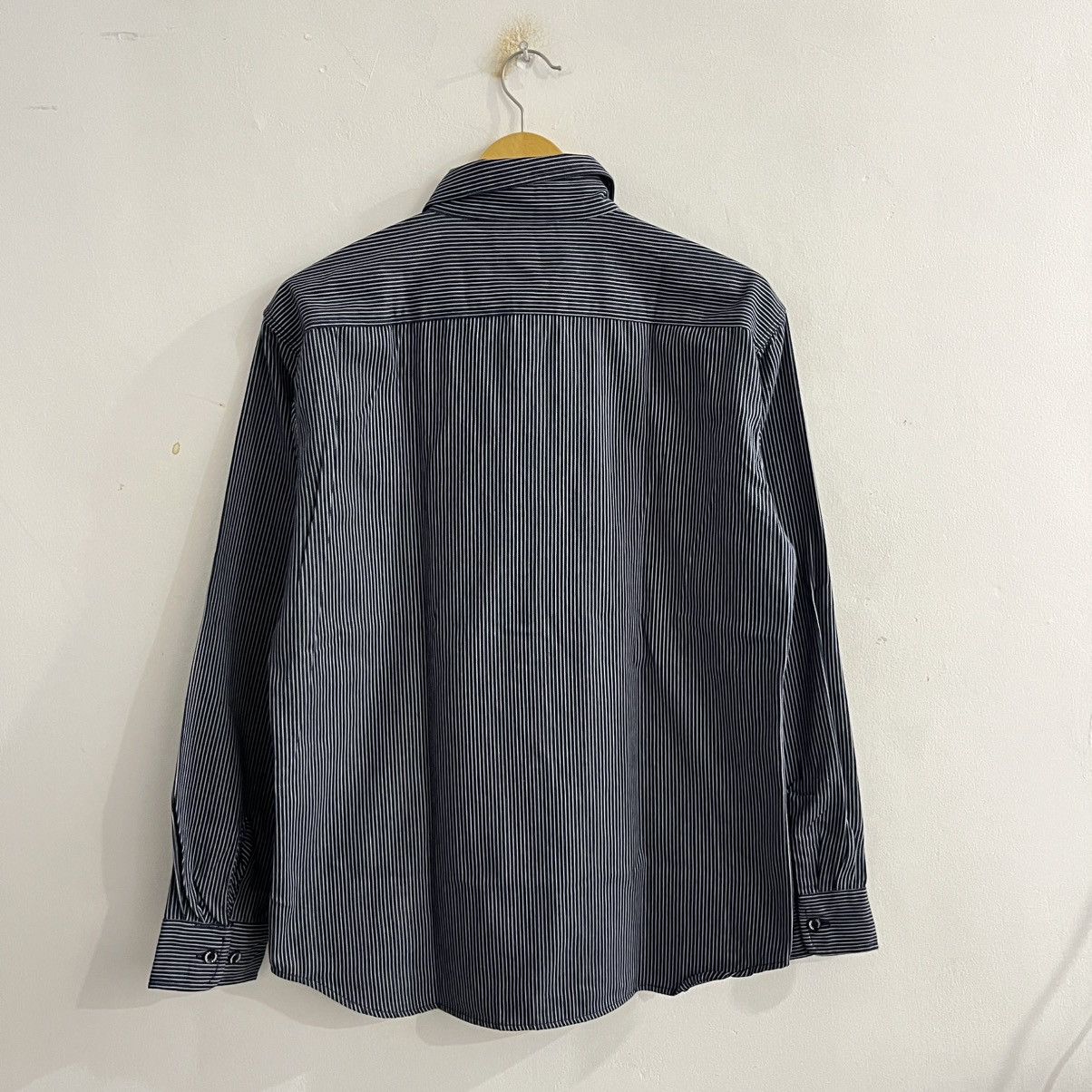 Issey Miyake Trenza - Striped With Iconic Pocket Shirt Size US L / EU 52-54 / 3 - 8 Thumbnail