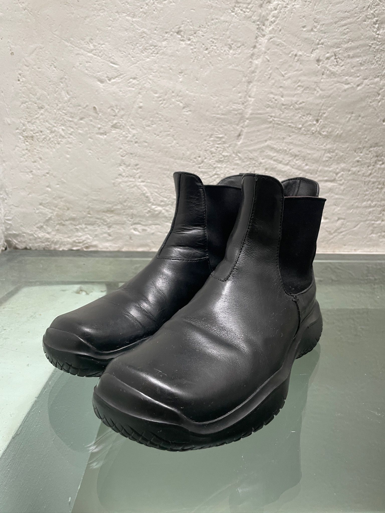 靴 PRADA FW99 DETACHABLE CARGO BAG BOOTS Prada FW99 Detachable Cargo Bag Boots - Ākaibu Store