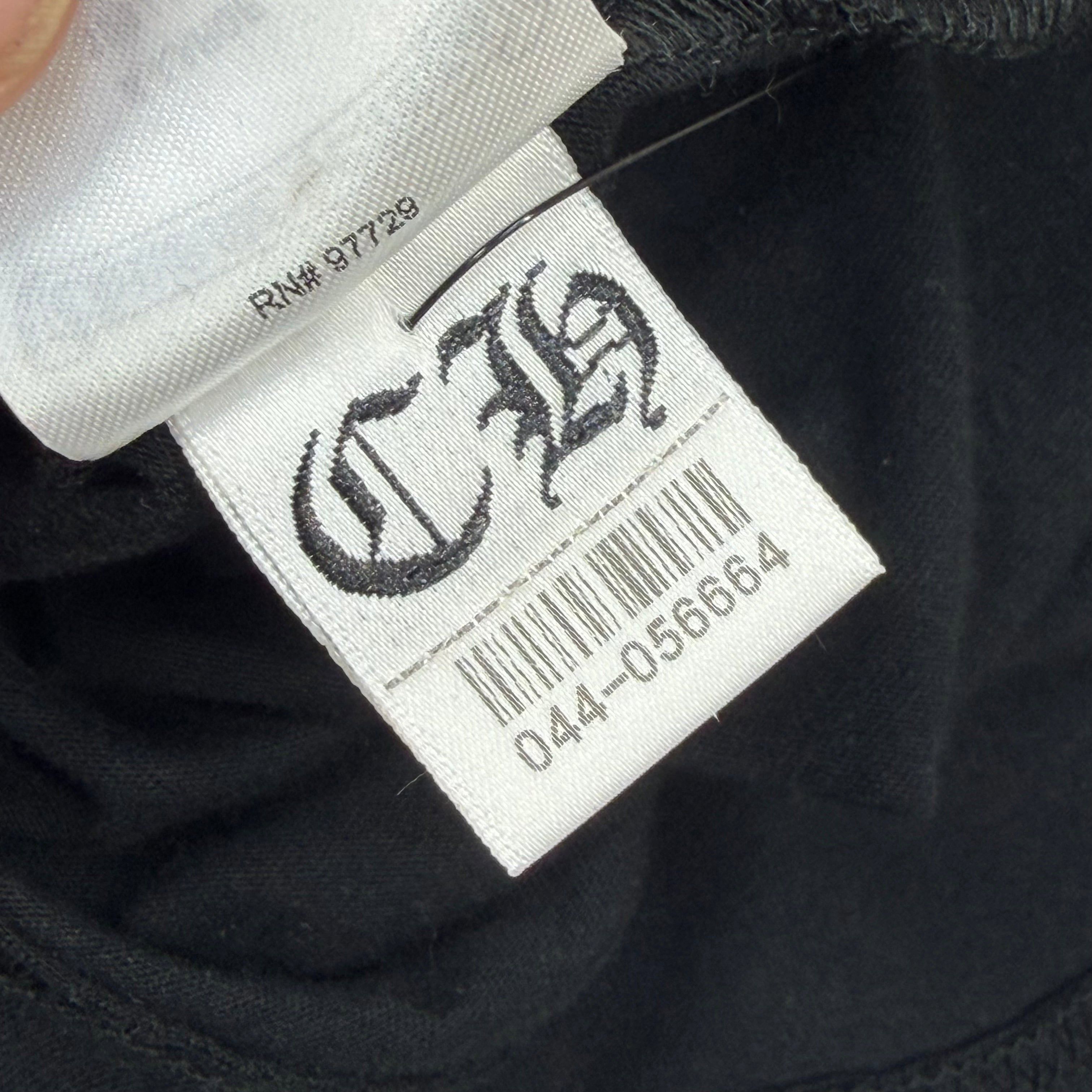 Chrome Hearts Chrome Hearts White Neck Logo L/S Tee Black XL Size US XL / EU 56 / 4 - 7 Thumbnail
