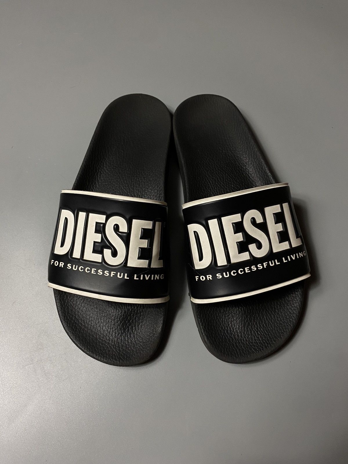 Diesel × Vintage Diesel summer flip flops slippers Size US 8.5 / EU 41-42 - 1 Thumbnail