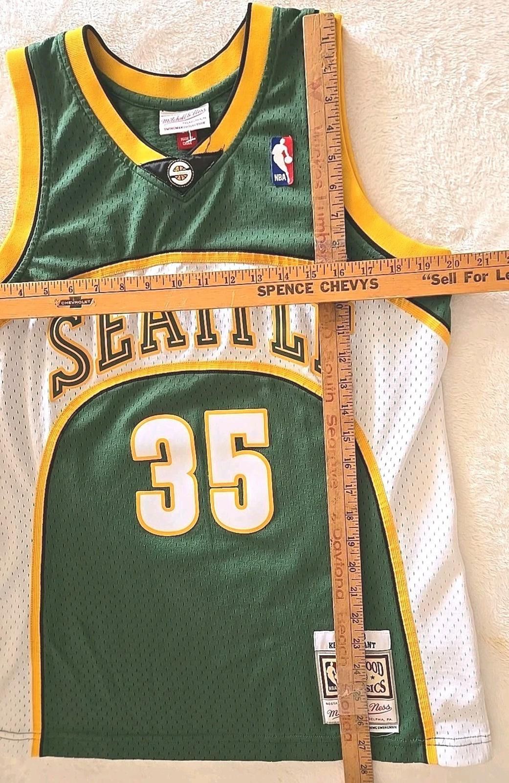 Mitchell & Ness Mitchell & Ness NBA 07-08 Jersey Seattle Kevin Durant #35 M Size ONE SIZE - 5 Thumbnail