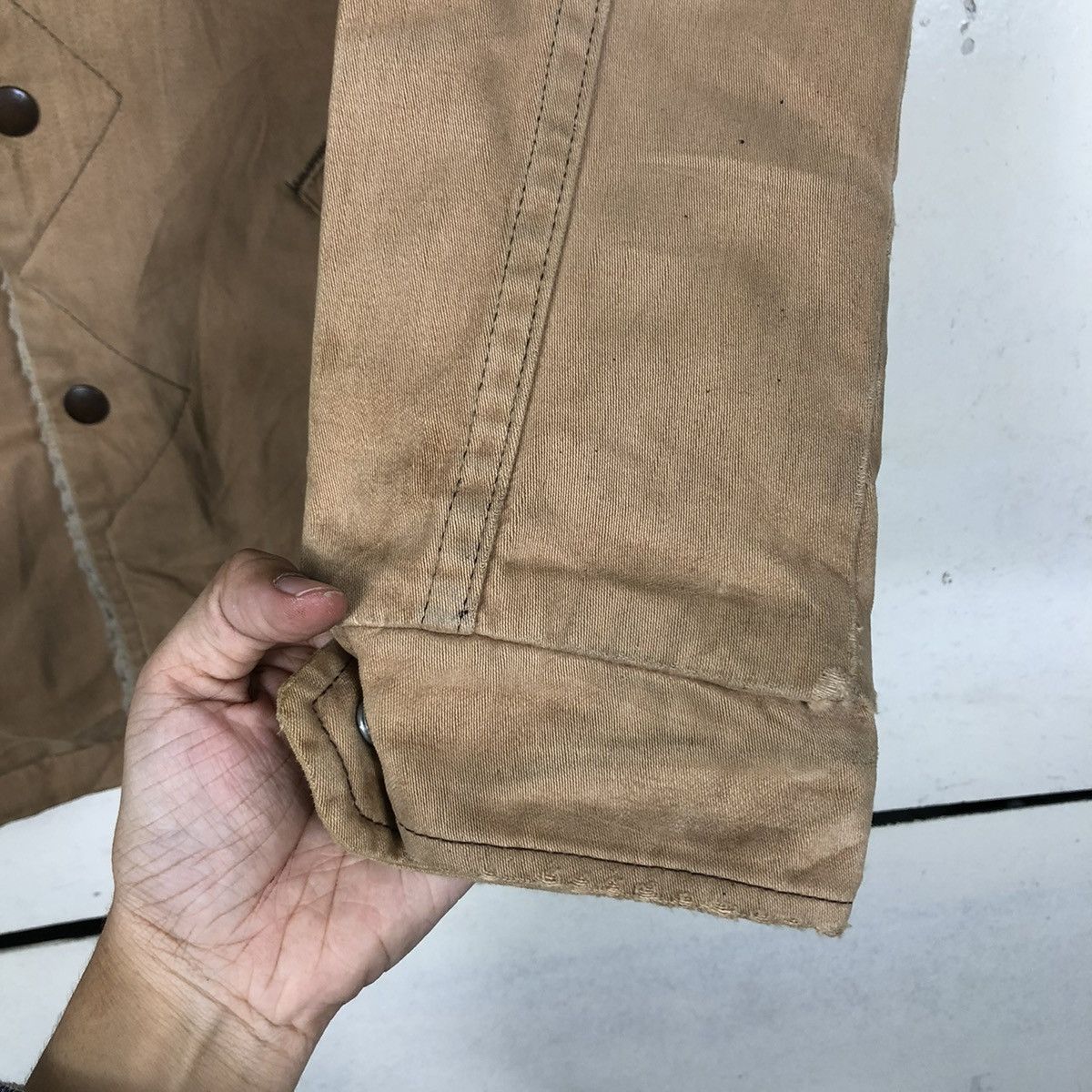 Wrangler 🔥VINTAGE CHORE JACKET WRANGLER USA PERMANENT PRESS Size US M / EU 48-50 / 2 - 17 Thumbnail