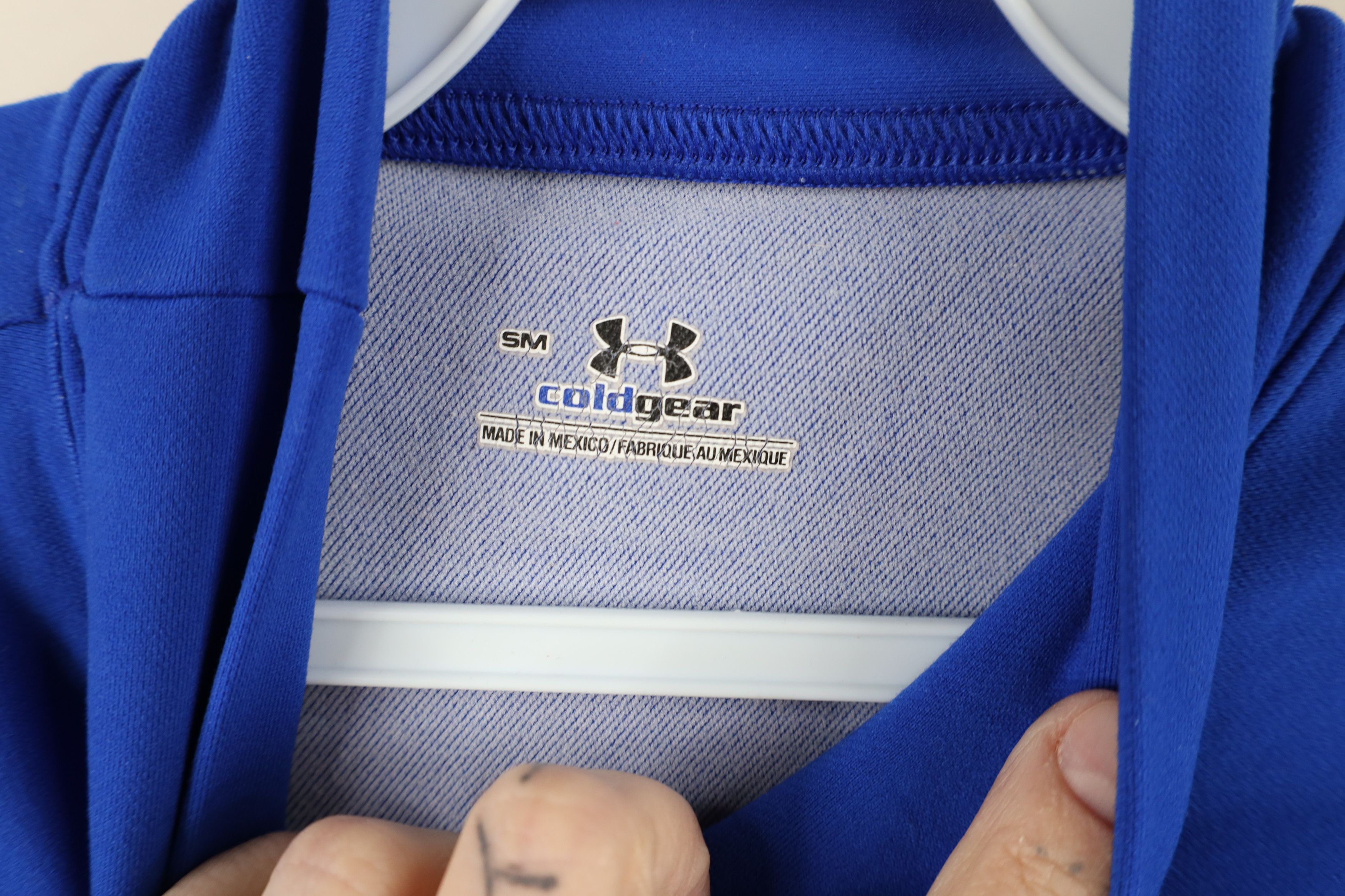 Under Armour Under Armour ColdGear Mock Neck Long Sleeve T-Shirt Blue Size US S / EU 44-46 / 1 - 5 Thumbnail