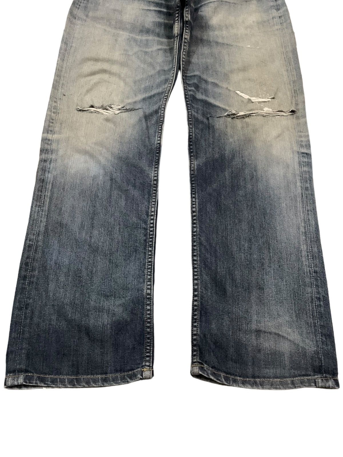 14th Addiction Vintage Japanese Brand Oririn Loose Distressed Grunge Jeans Size US 33 - 8 Thumbnail
