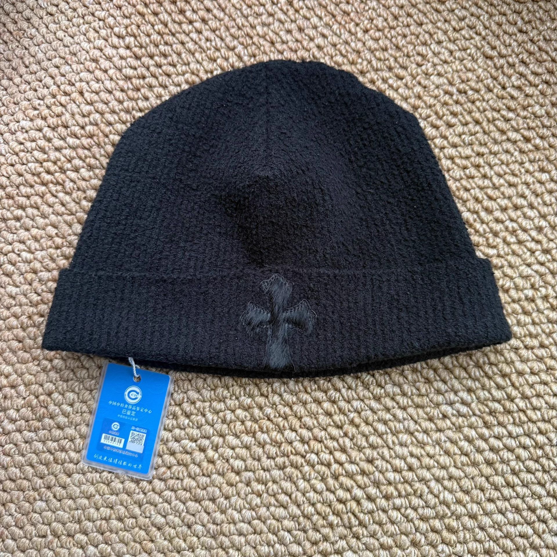 Chrome Hearts Chromehearts Classic Cross Mohair Beanie OS Size ONE SIZE - 1 Thumbnail