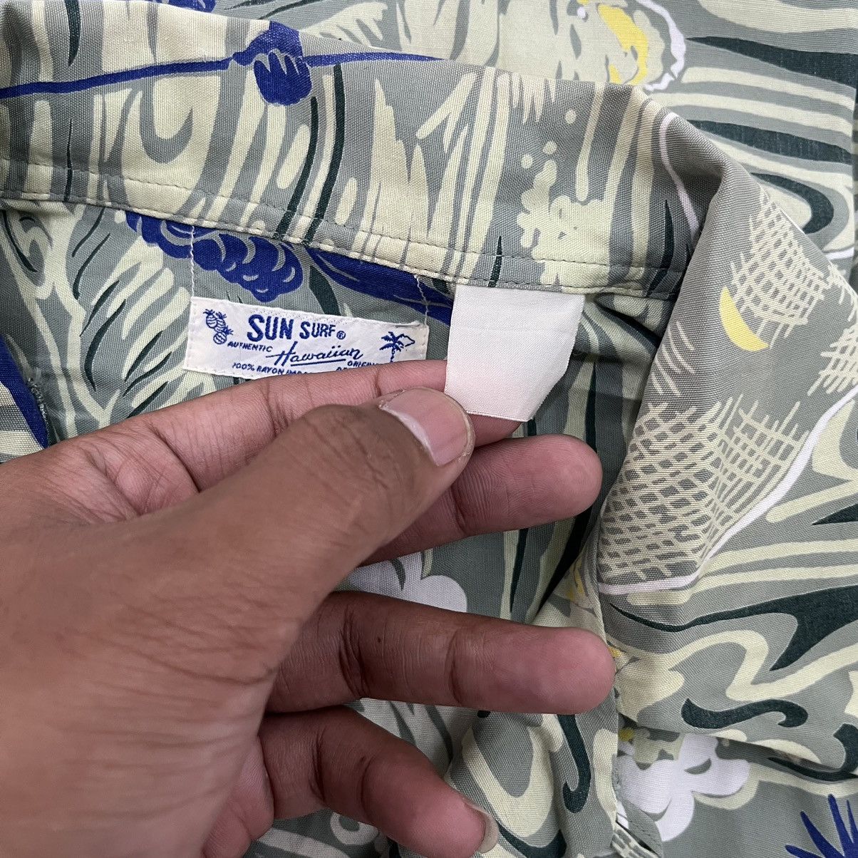 Sun Surf Vintage Sun Surf Rayon Collar Hawaiian Shirt Size US XL / EU 56 / 4 - 9 Thumbnail