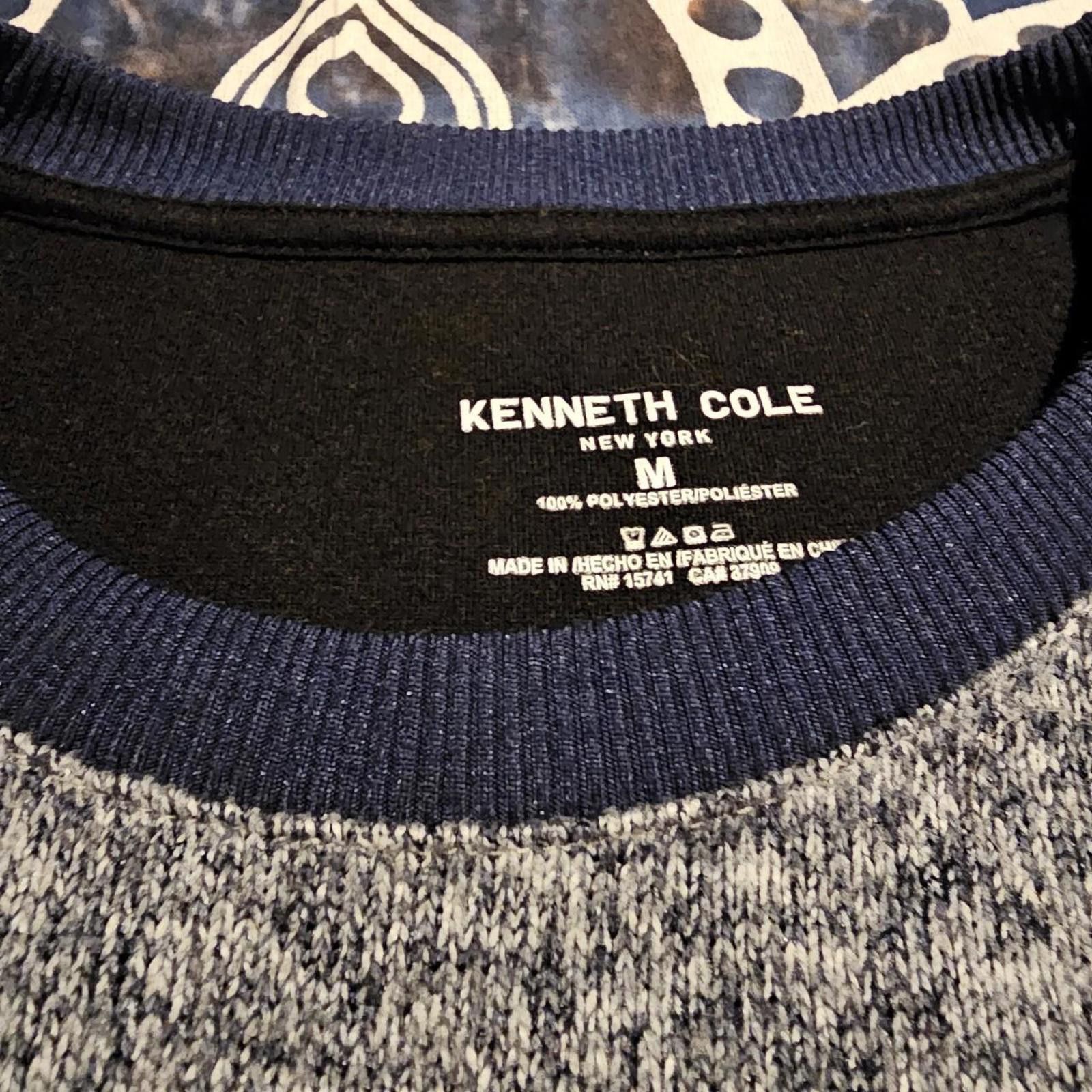 Kenneth Cole Kenneth Cole Men's Navy Sweater Size US M / EU 48-50 / 2 - 6 Thumbnail