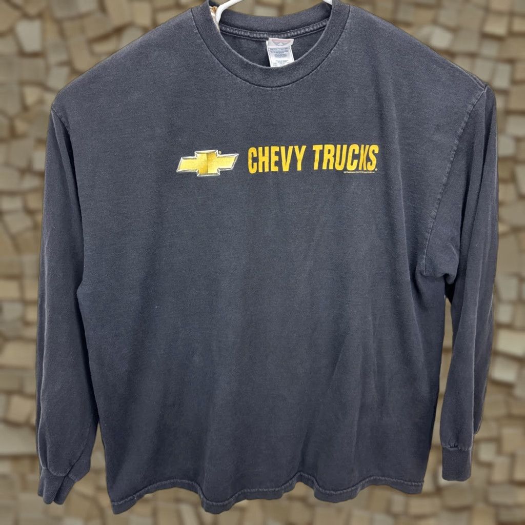 AAA VINTAGE GM CHEVY TRUCKS T-Shirt Men 2XL Black Cars 90s Logo Short Sleeve Size US XXL / EU 58 / 5 - 1 Thumbnail