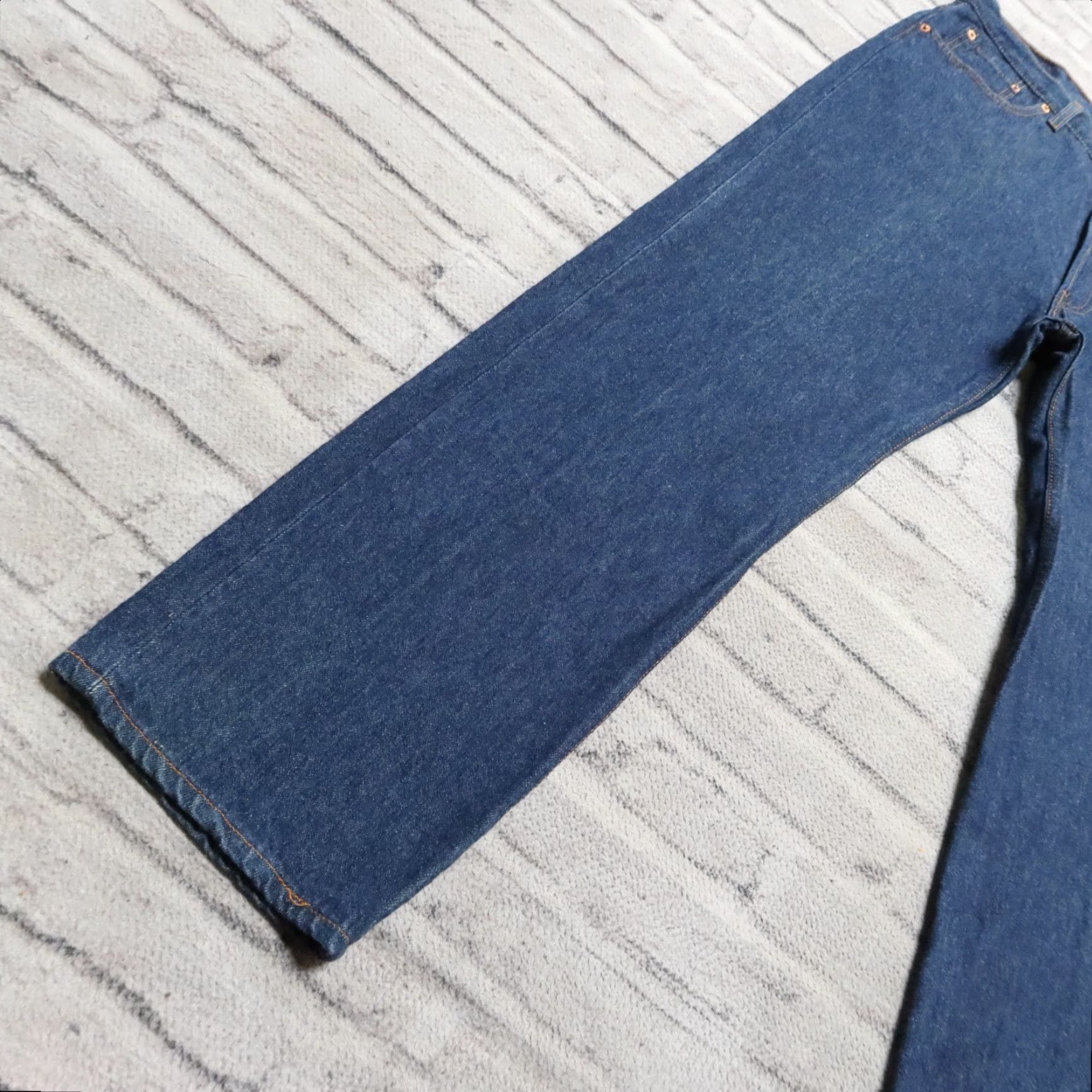 Levi's VINTAGE Levis 501 Denim Jeans Dark Wash 36 x 31 Mens Jeans 501 Vintage Dark Wash Levi's 501 Jeans Mens 36 Size US 36 / EU 52 - 5 Thumbnail