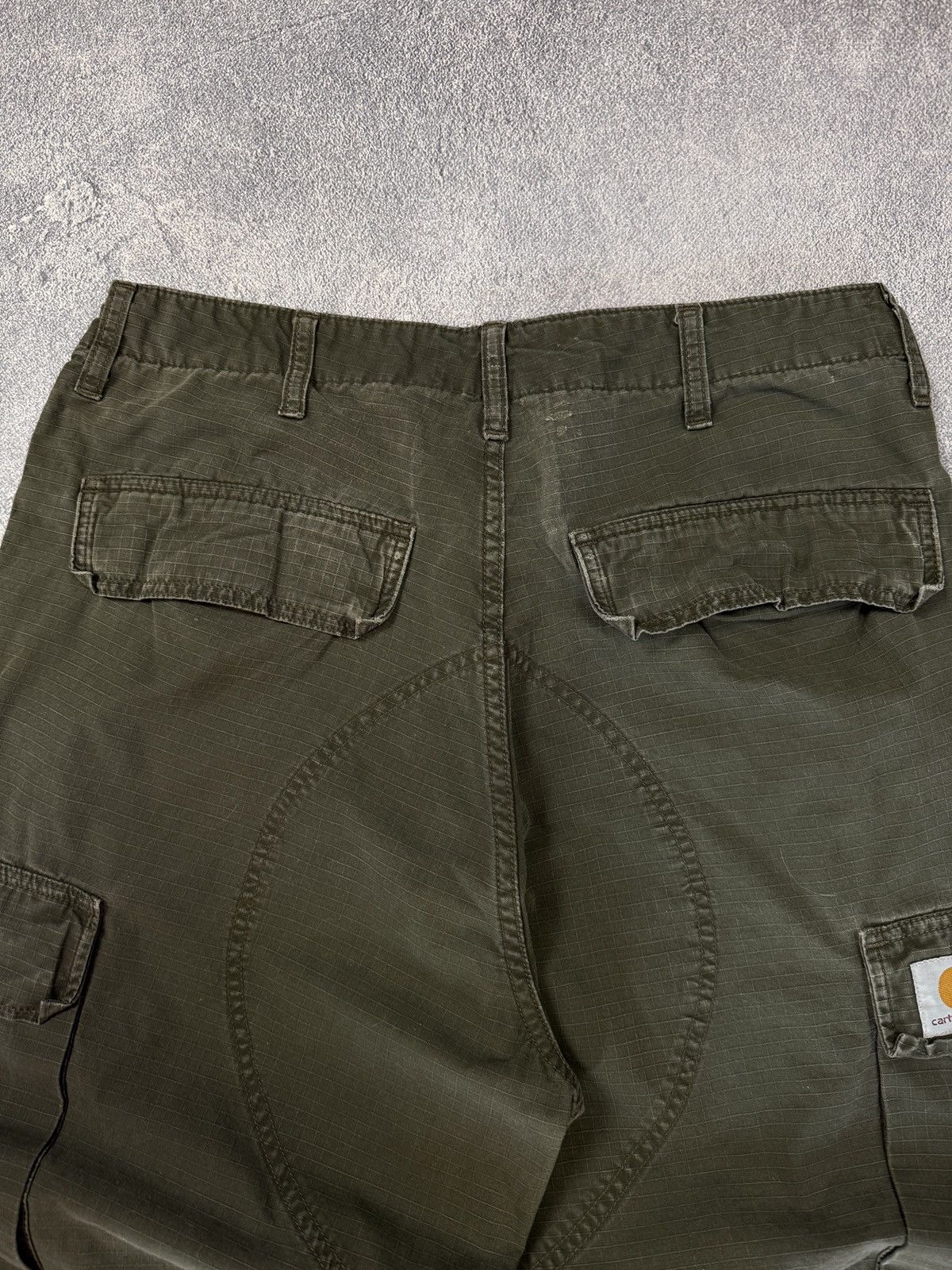 Carhartt Y2K Crazy Carhartt Distress Cargo Pants Size US 32 / EU 48 - 12 Thumbnail