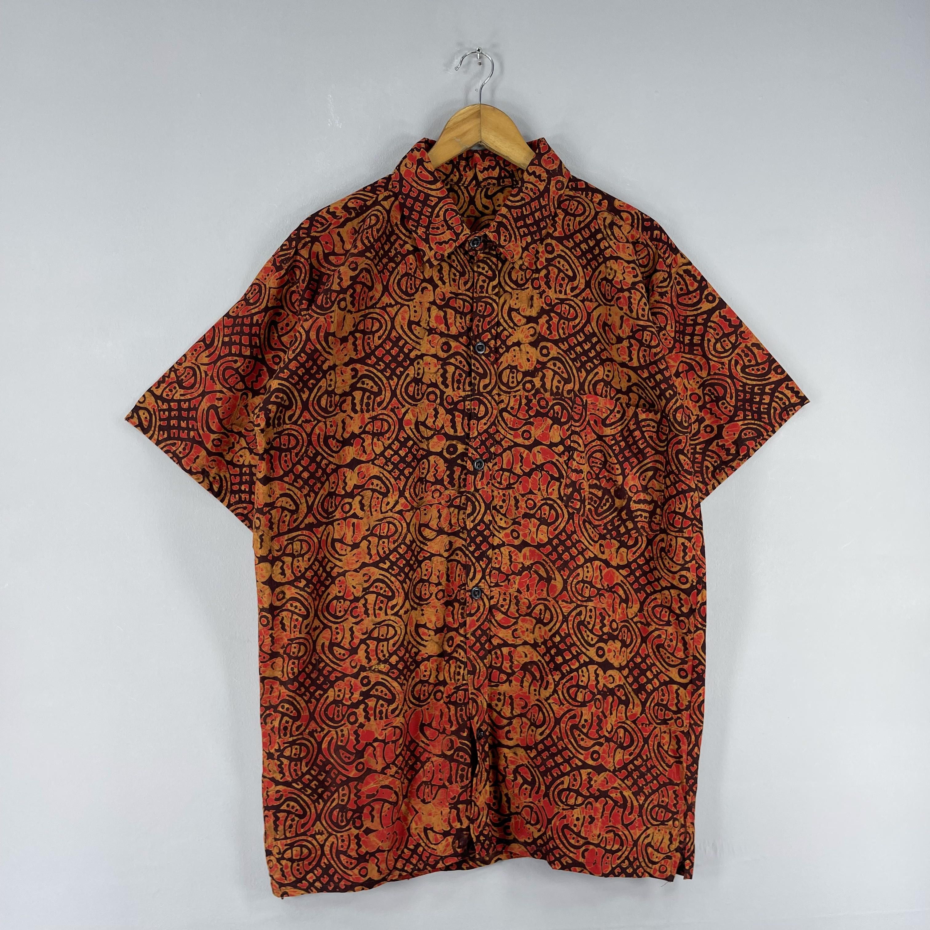 Japanese Brand Vintage 90's Abstract Psychobilly Pop Art Button Up Shirt Size US L / EU 52-54 / 3 - 4 Thumbnail
