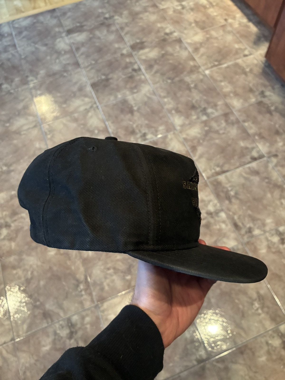 Saint Laurent Paris Saint Laurent Palladium Baseball Cap Size ONE SIZE - 3 Thumbnail