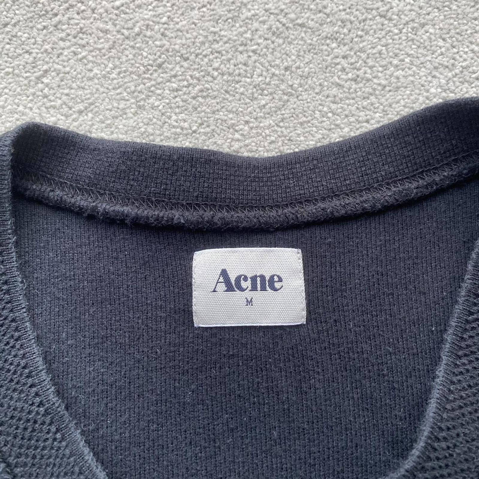 Acne Studios Acne College Terry Crewneck Sweatshirt Jumper Sweater Size US M / EU 48-50 / 2 - 4 Thumbnail