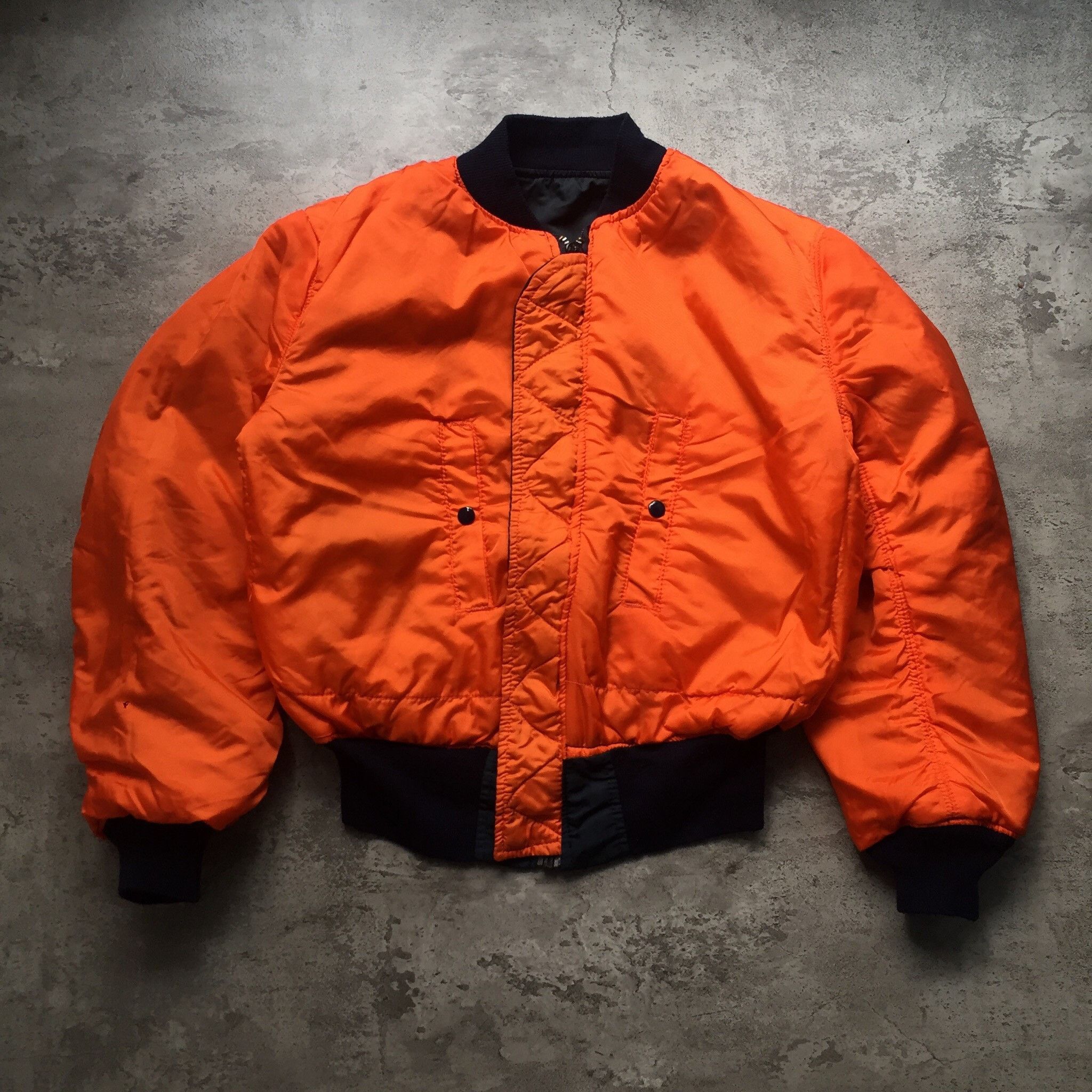 Alpha Industries × Vintage Alpha Industries Reversible Bomber Jacket Size US M / EU 48-50 / 2 - 4 Thumbnail