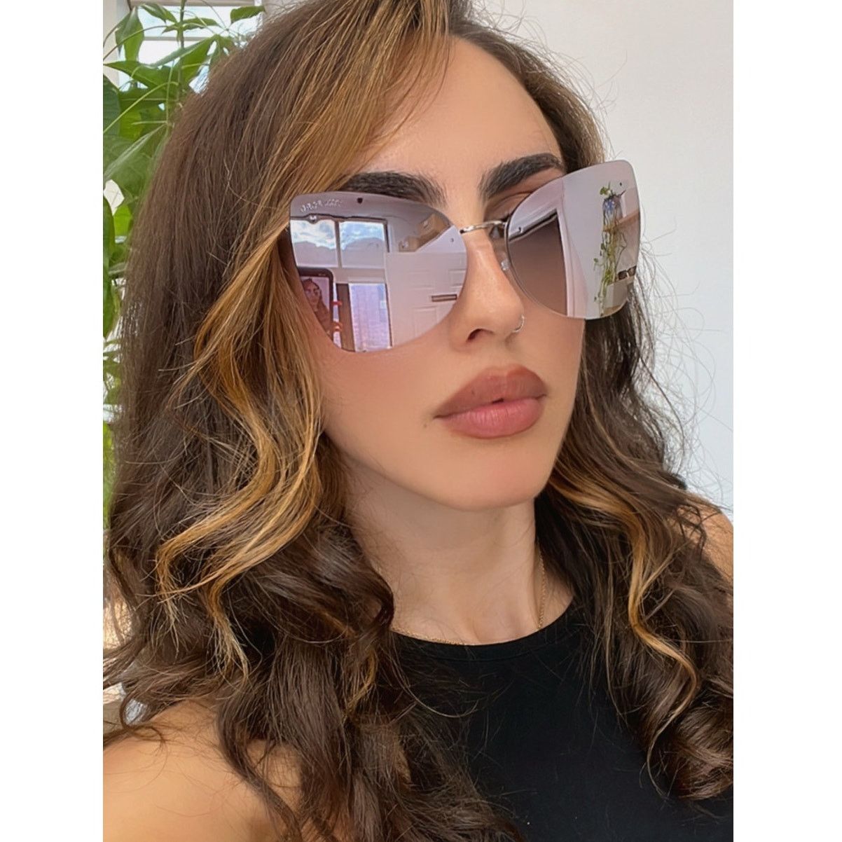 Tom Ford NEW Tom Ford Presley FT0716 Sunglasses Lilac Anti Reflective Size ONE SIZE - 1 Thumbnail