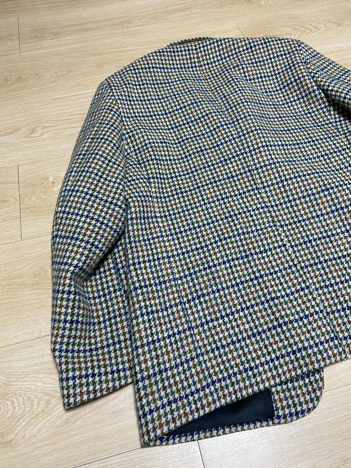 Raf Simons 46 Raf Simons multi color houndtooth blazer jacket Size 46R - 6 Thumbnail