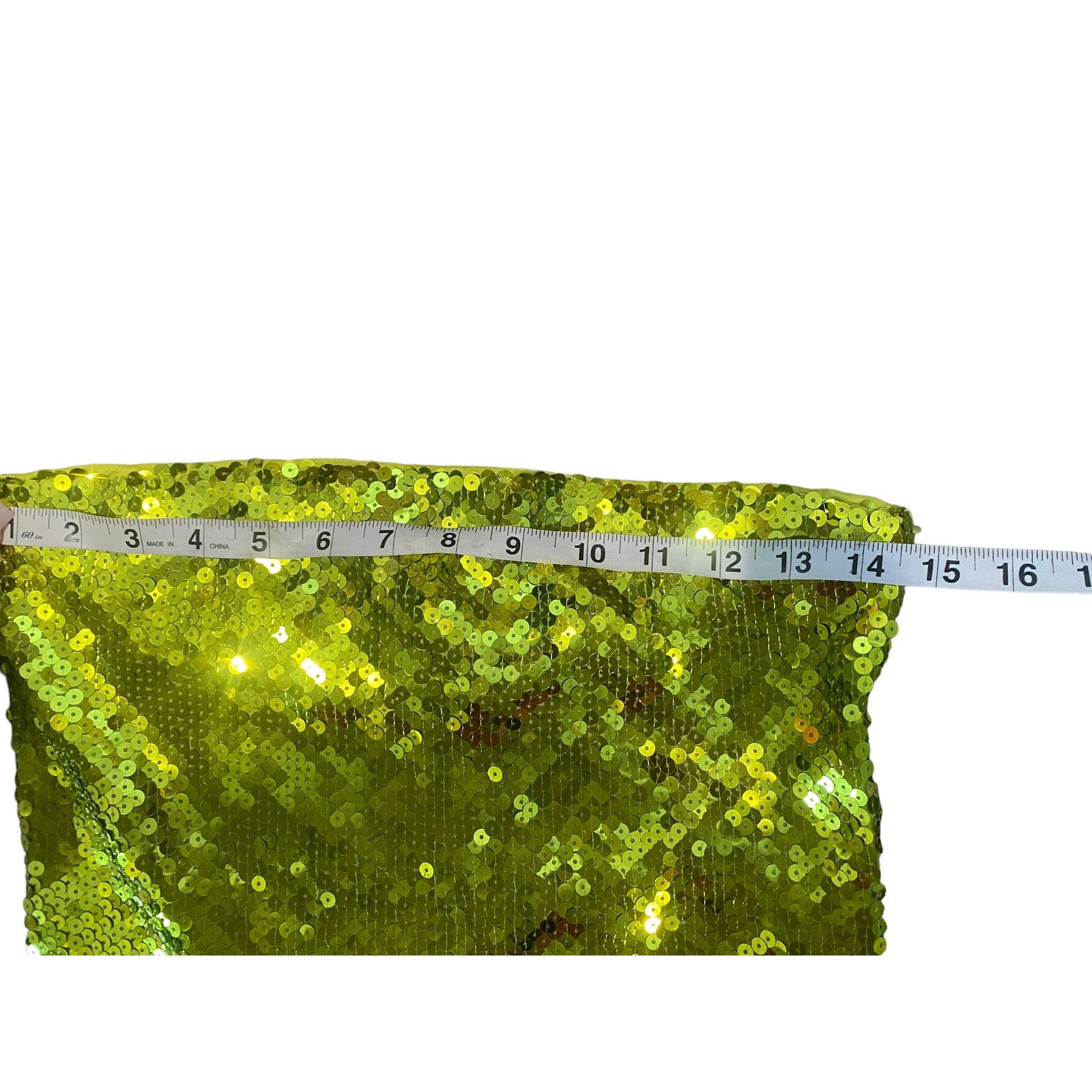 THE ANDAMANE THE ANDAMANE Gisele Tube Mini Dress Lime 44 Size L / US 10 / IT 46 - 8 Thumbnail
