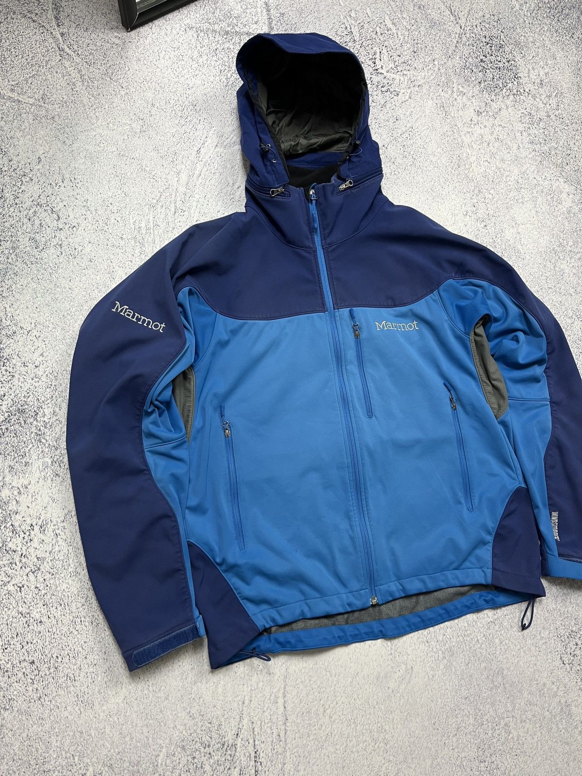 Marmot × Vintage Marmot Super Hero Softshell Windstopper Jacket Gorpcore Rare Size US L / EU 52-54 / 3 - 6 Thumbnail