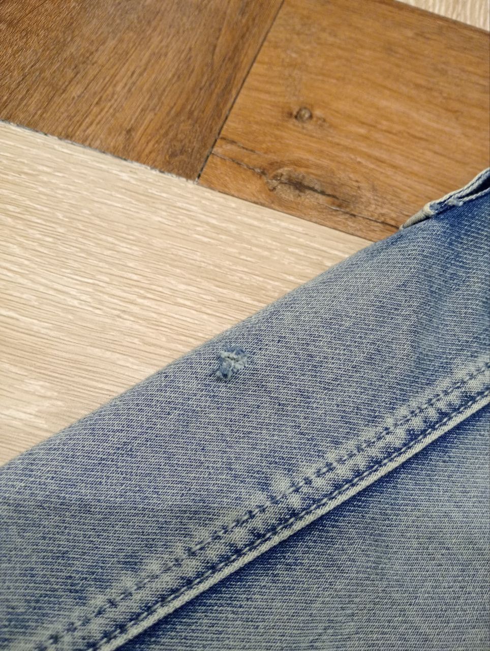 Japanese Brand CAVARIA JAPAN WASHED DENIM BOMBER JACKET - SIZE 46 Size US M / EU 48-50 / 2 - 9 Thumbnail