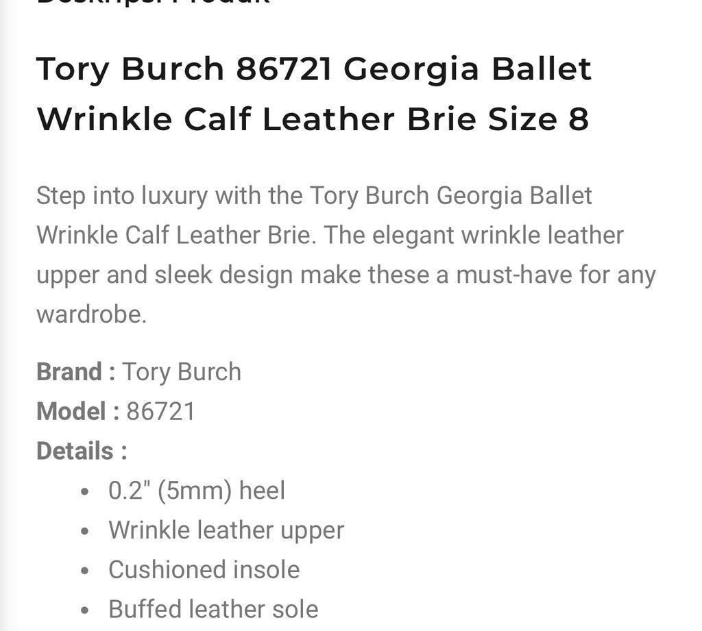 Tory Burch Women's Tory Burch Flats, Black, Size 8.5M NIB Size US 8.5 / IT 38.5 - 12 Thumbnail