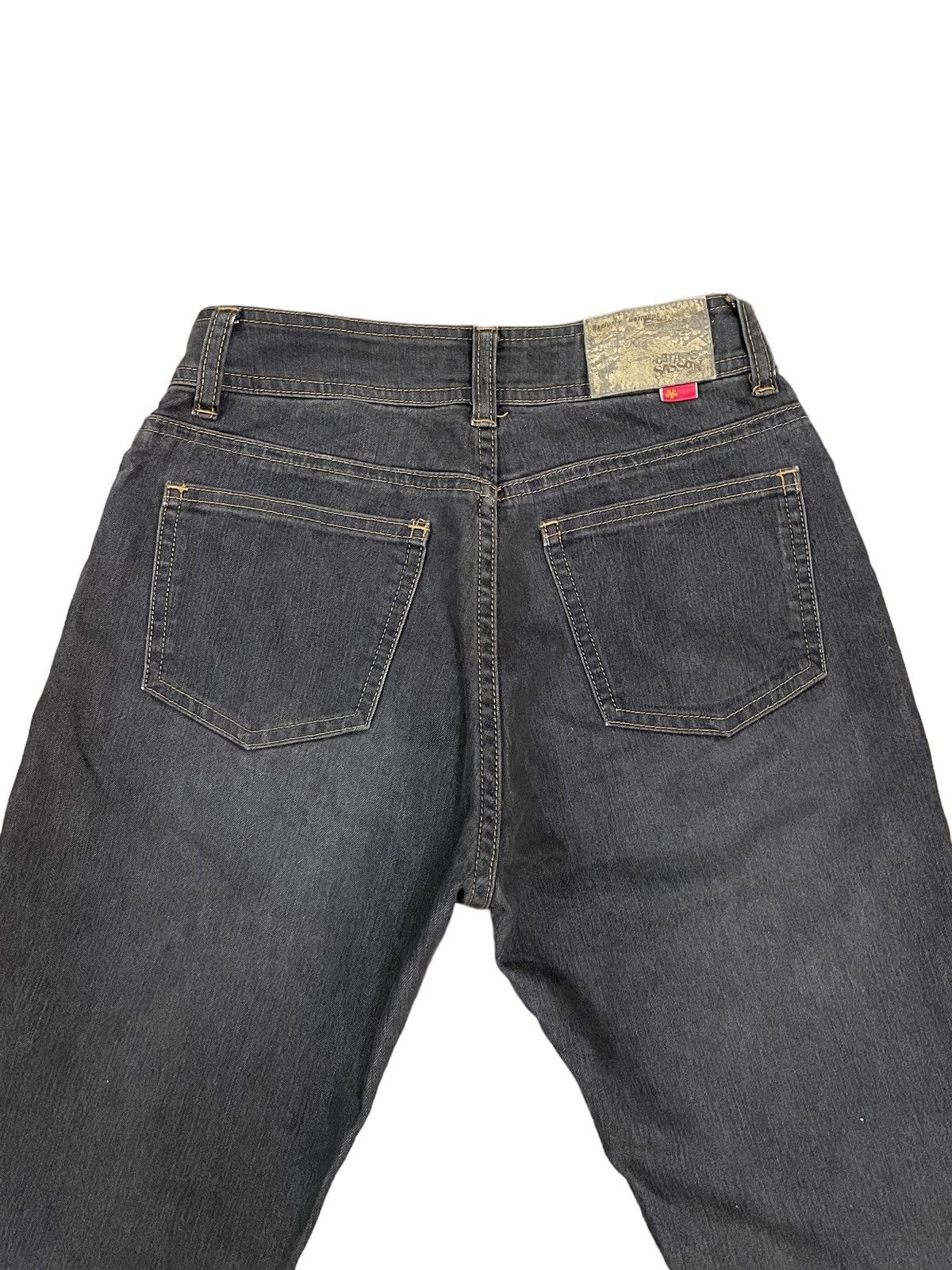 Japanese Brand Vintage Japanese Brand Ripped Style Fade Wash Bootcut Jeans Size 25" / US 0 / IT 36 - 9 Thumbnail