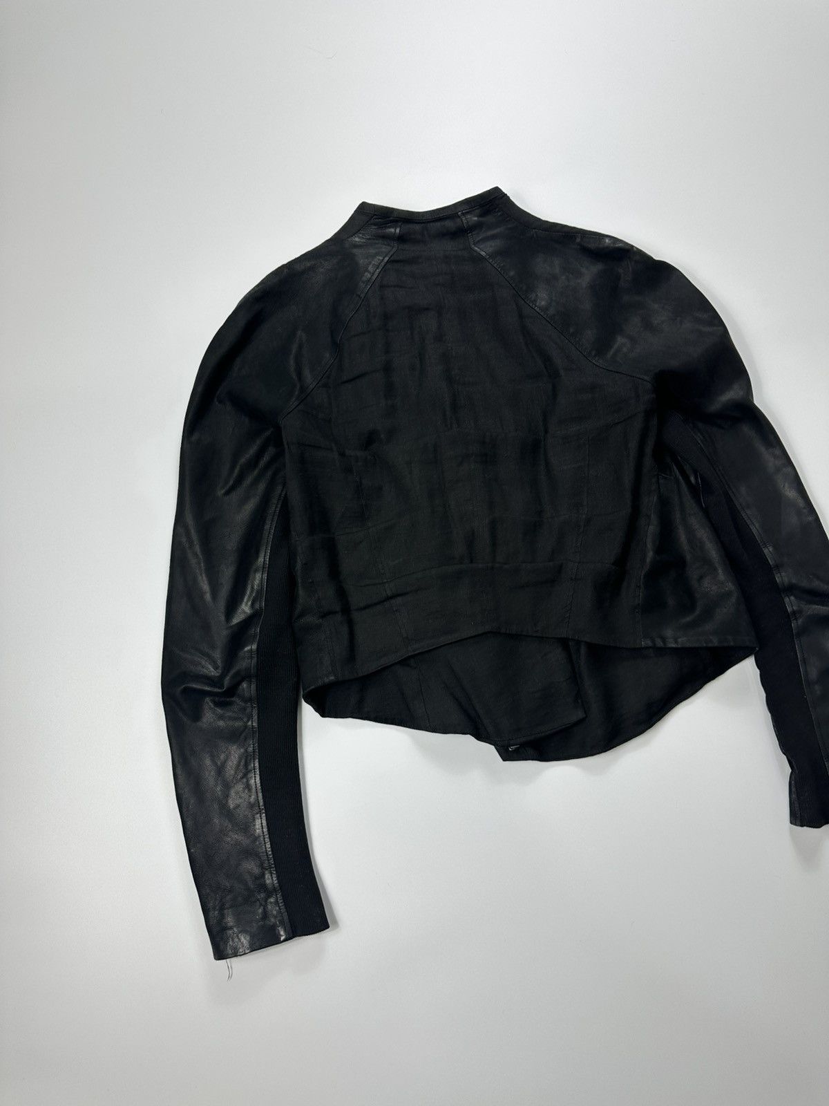 Helmut Lang Helmut Lang Leather Jacket Archive Zip Black Size M / US 6-8 / IT 42-44 - 15 Thumbnail