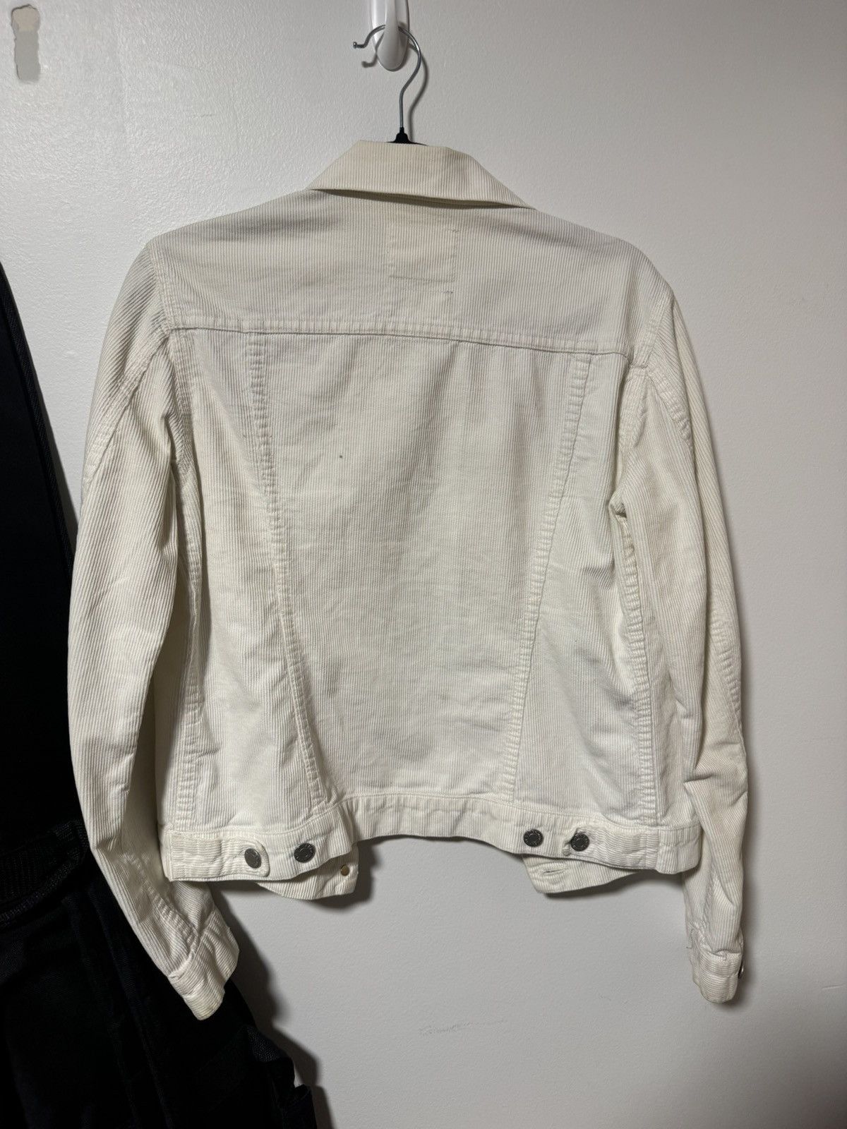 Helmut Lang Helmut lang white corduroy cotton trucker jacket 1998 Size US S / EU 44-46 / 1 - 2 Thumbnail