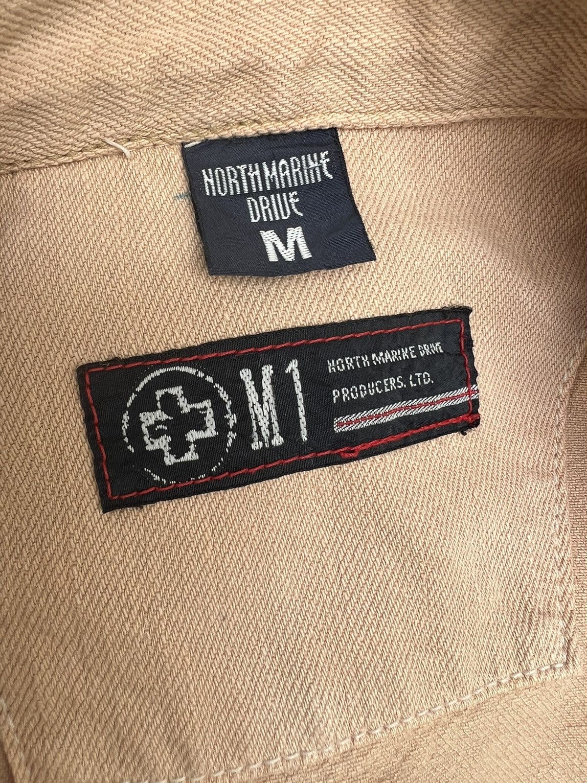 45rpm Vintage 45rpm NMD Sun Faded Denim Work Jacket Size US L / EU 52-54 / 3 - 21 Thumbnail