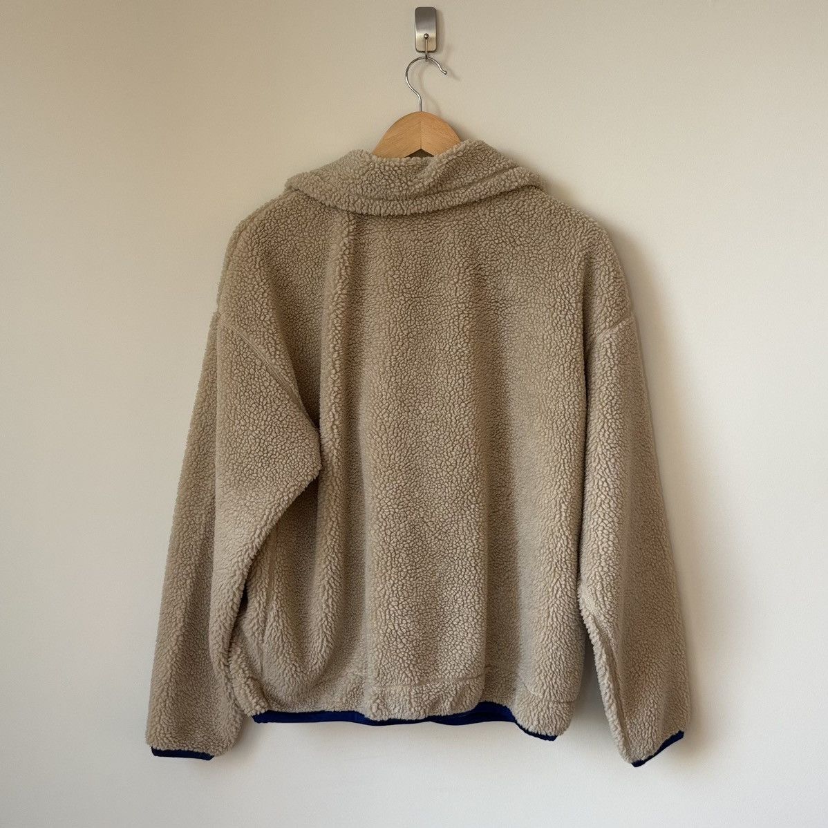 Polo Ralph Lauren Faux-Shearling Zip Jacket Hi-Pile Sherpa Colorblock Fleece Size US M / EU 48-50 / 2 - 9 Thumbnail