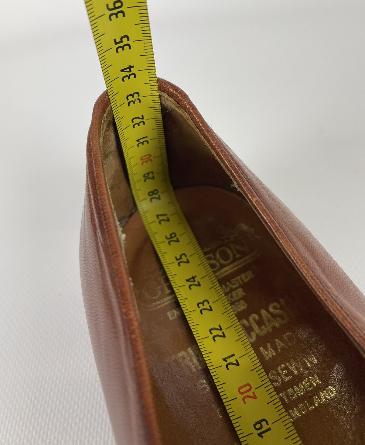 Grenson Grenson Leather Slip On Moccasin Formal Dress Shoes US9 Size US 9 / EU 42 - 13 Thumbnail